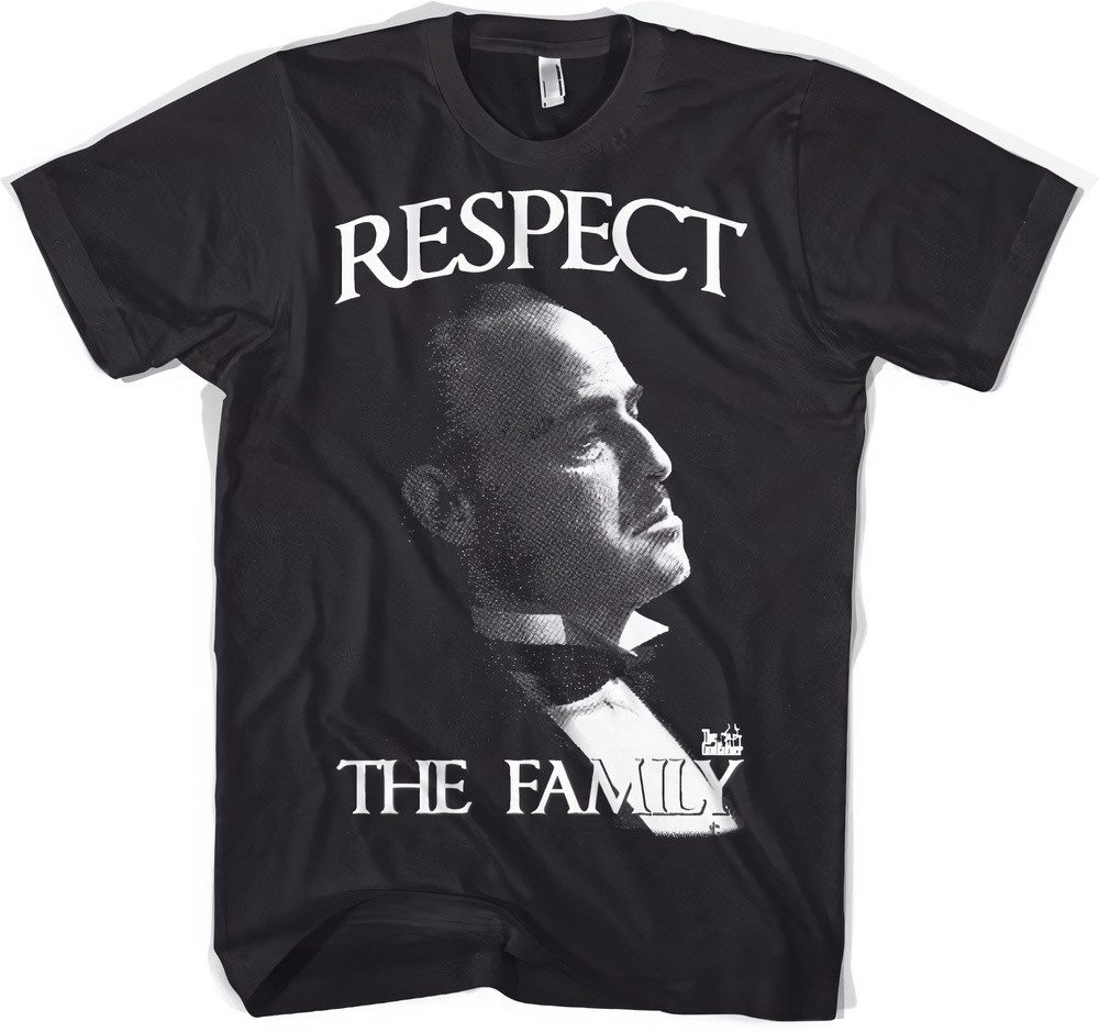 The Godfather T-Shirt Respect The Family Big Tall T-Shirt