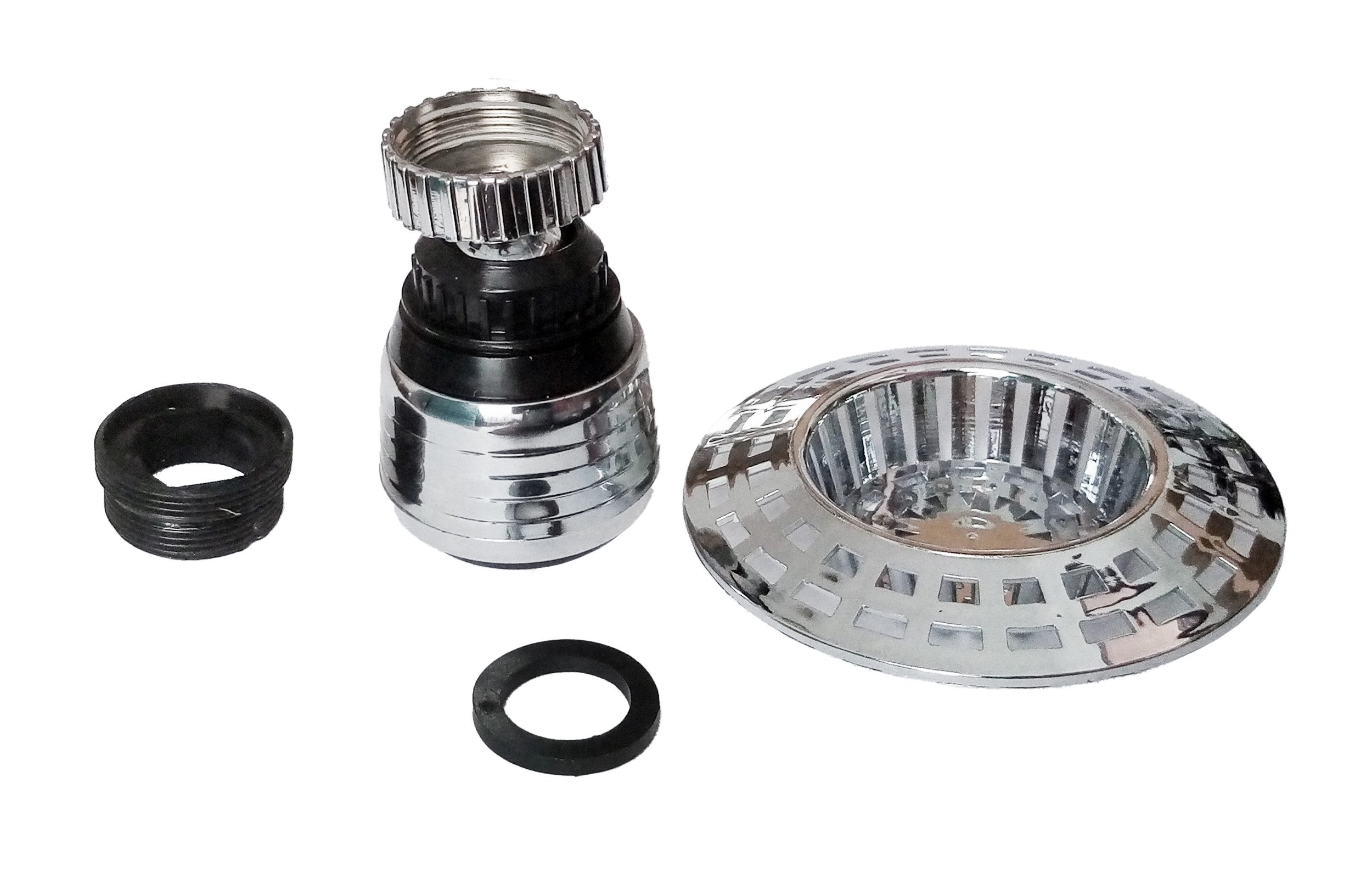 *Alpina* Strahlregler BRAUSEKOPF wassersparend SPÜLBECKENSIEB Wassersparer Strahlregler 24, Mischdüse Adapter Wasserhahnaufsatz Wasserhahnaufsatz Brause