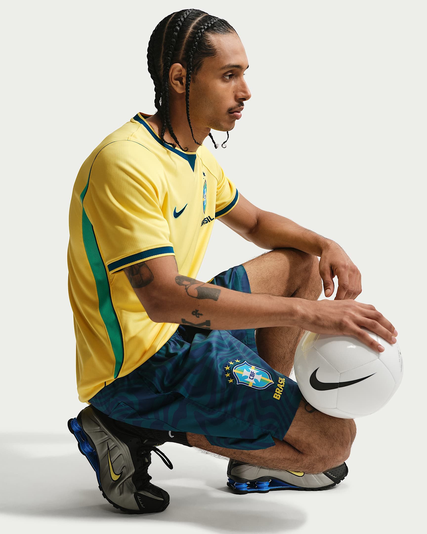 Nike Fußballtrikot Brasilien 2026 Heimtrikot Herren für Training und Spiel, mit Dri-FIT Technologie