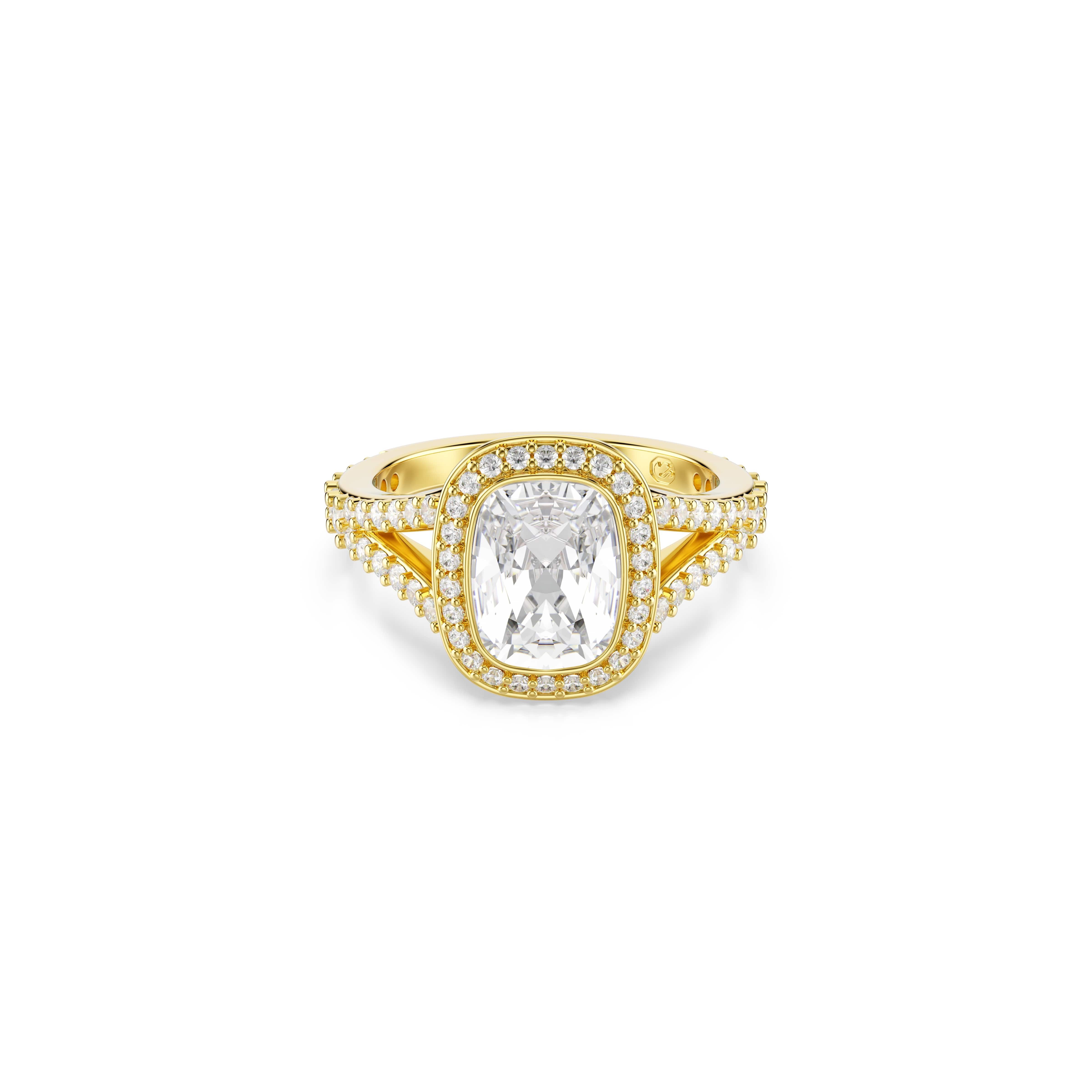 Swarovski Fingerring Schmuck Geschenk UNA Ring, mit Swarovski® Kristall, Zirkonia (synth)