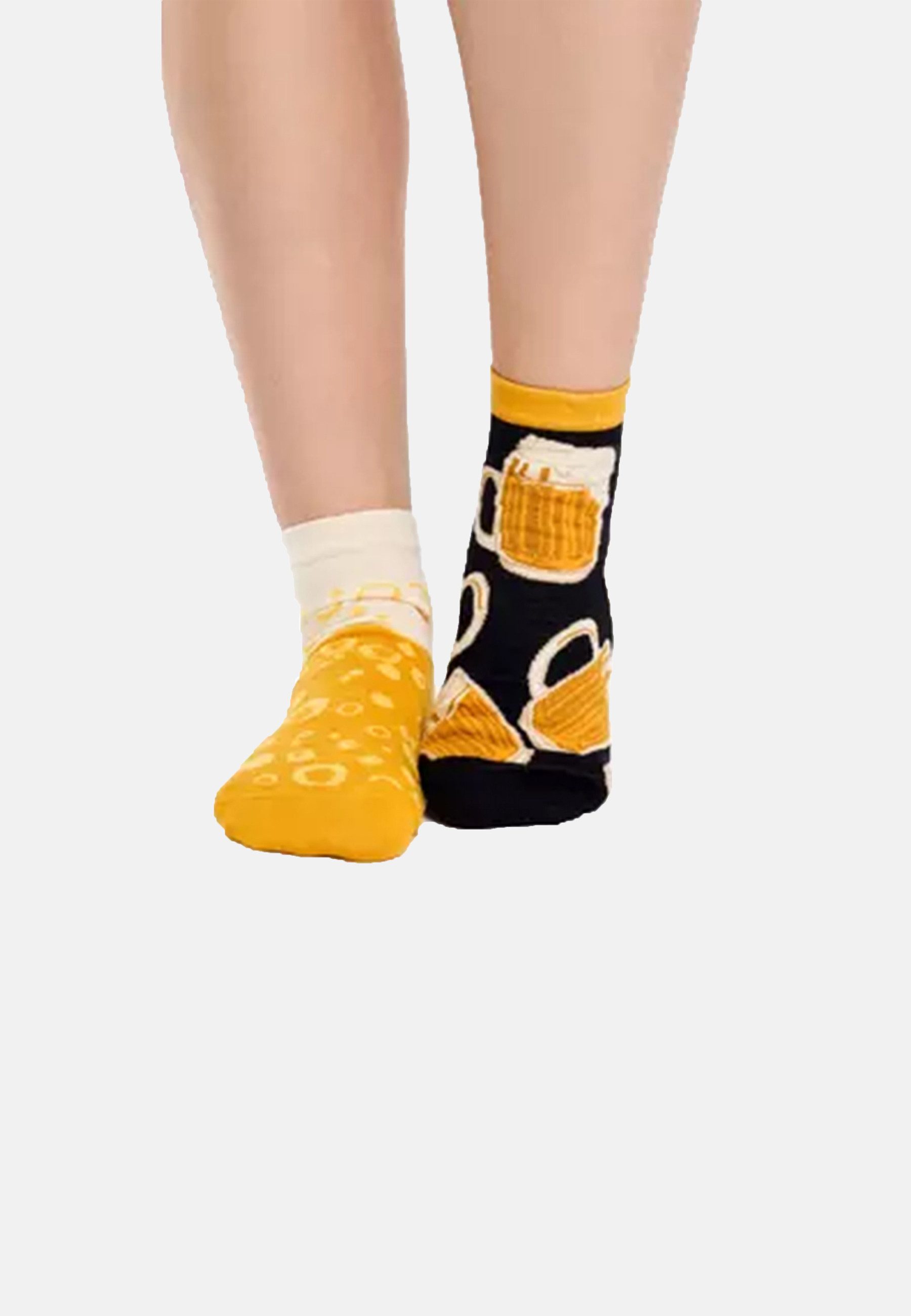 Dedoles Sneakersocken 1 Paar Socken Bier unterschiedliches Design