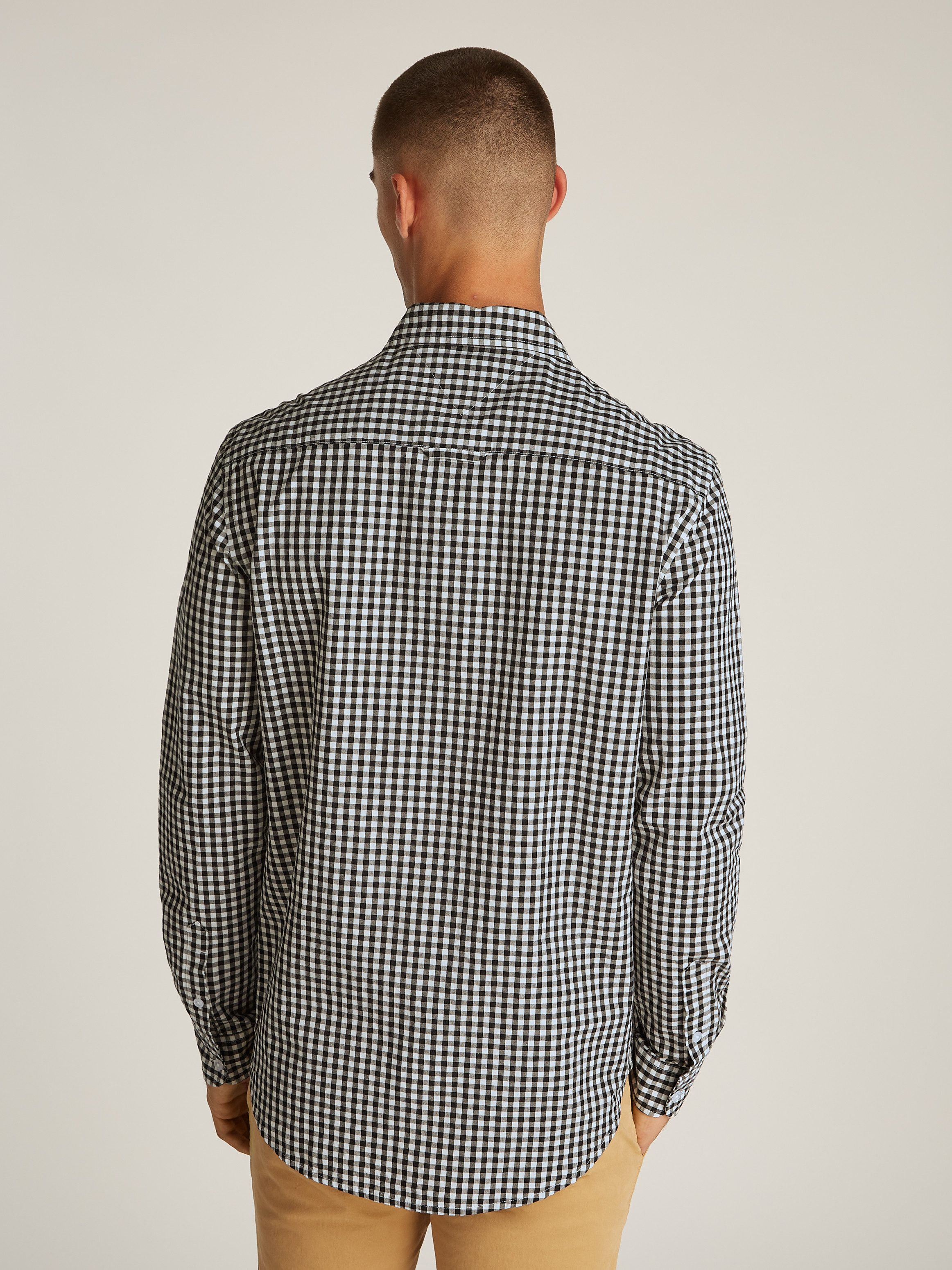 Tommy Jeans Karohemd TJM POPLIN CHECK günstig online kaufen