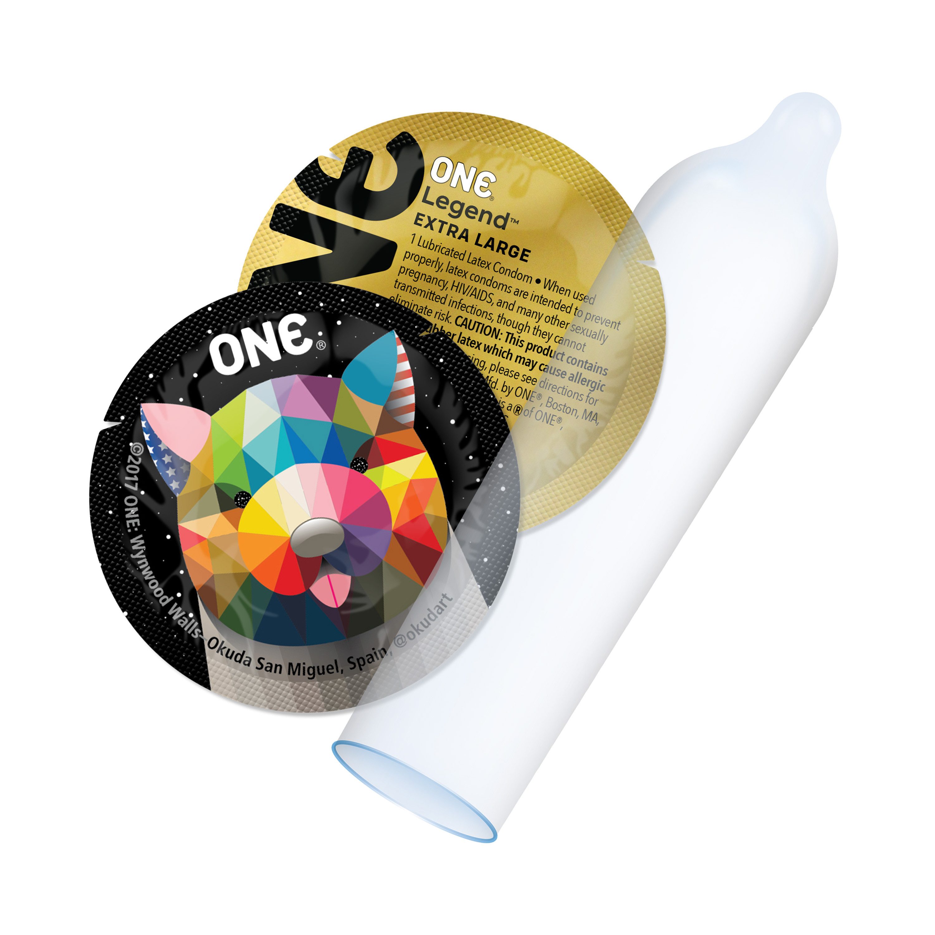 ONE XXL-Kondome Legend XL Packung mit, 12 St., bequeme und komfortable Kondome, XL-Kondome, vegan & ohne schädlichen Inhaltsstoffe