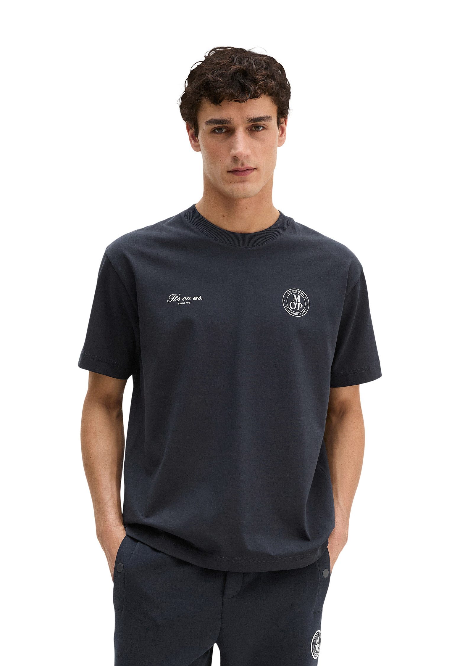 Marc O'Polo T-Shirt mit großem Rückenprint