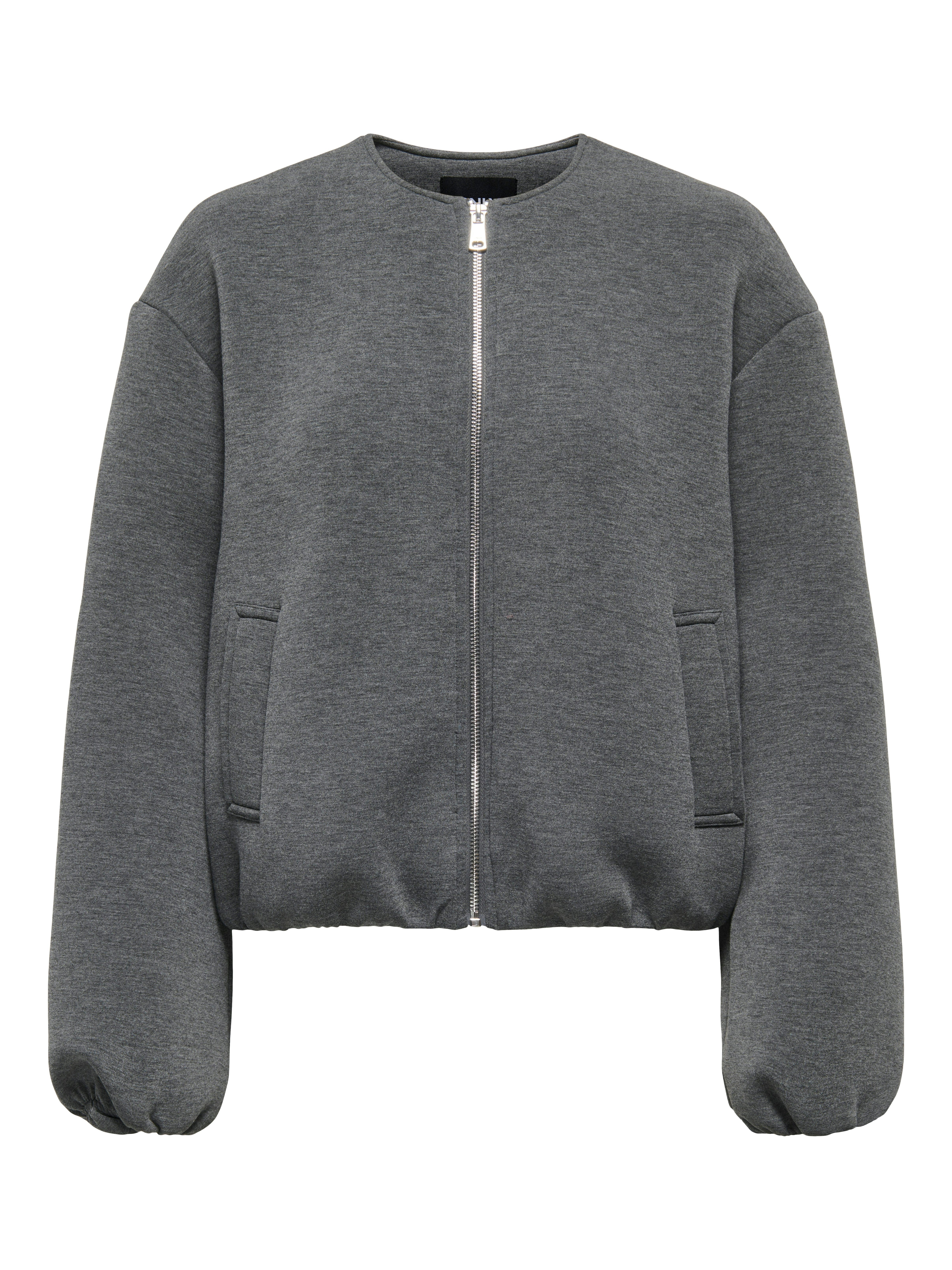 ONLY CARMAKOMA Blouson CARELLIE SCUBA LIFE JACKET OTW NOOS Materialmix, weit geschnitten