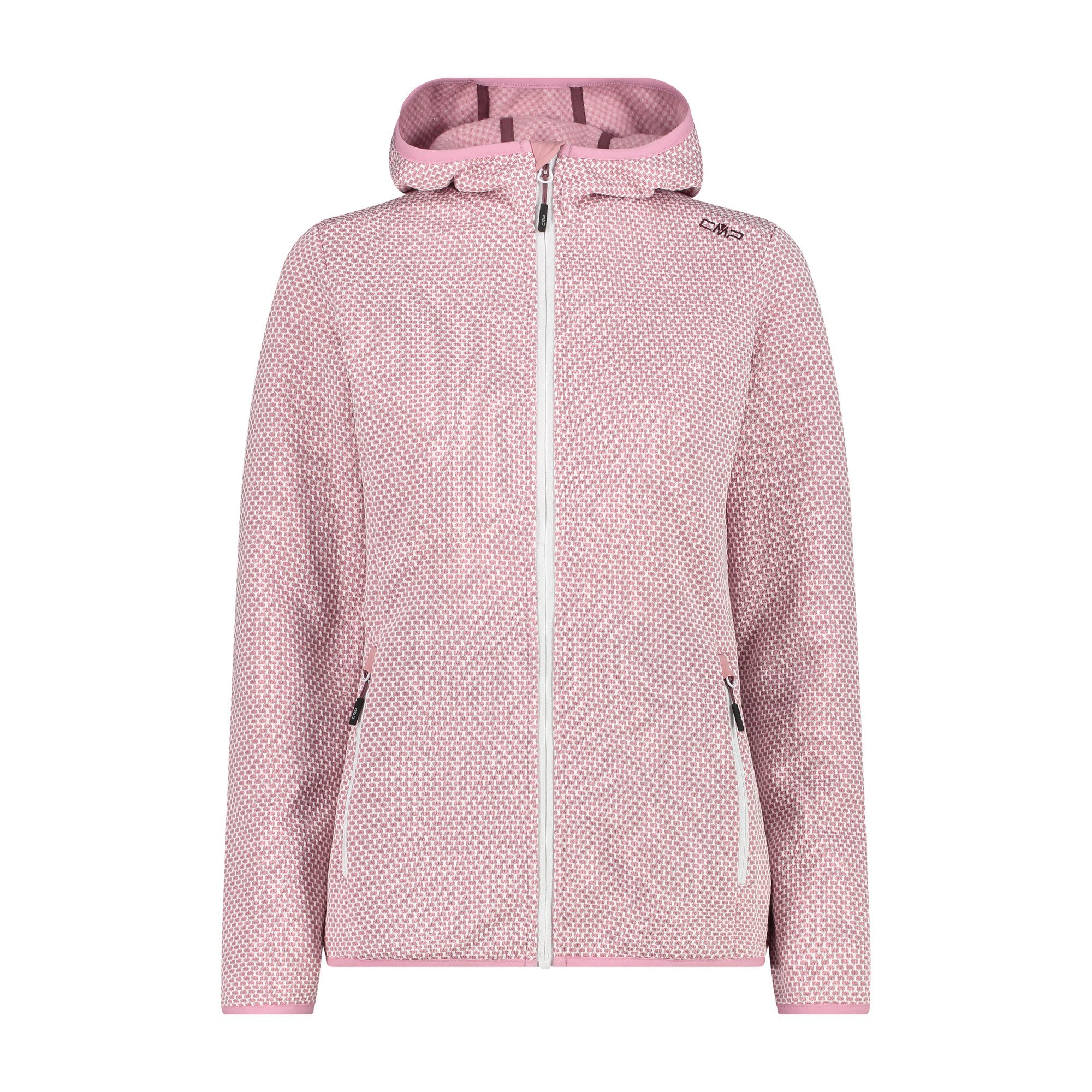 Fleecejacke CMP Damen Fleecejacke WOMAN JACKET FIX HOOD 33H5746