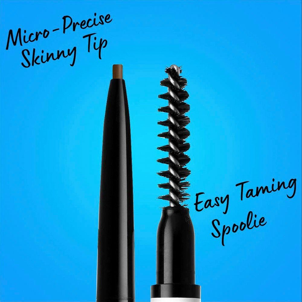 Professional NYX Pencil Augenbrauen-Stift brown Micro ash Makeup Professional Up Brow Nyx Make