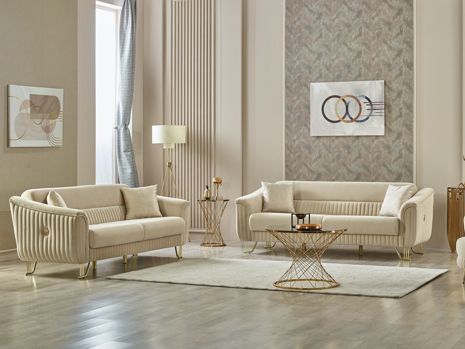 Villa Möbel Polstergarnitur Vega, (Set, 2-tlg), günstig online kaufen