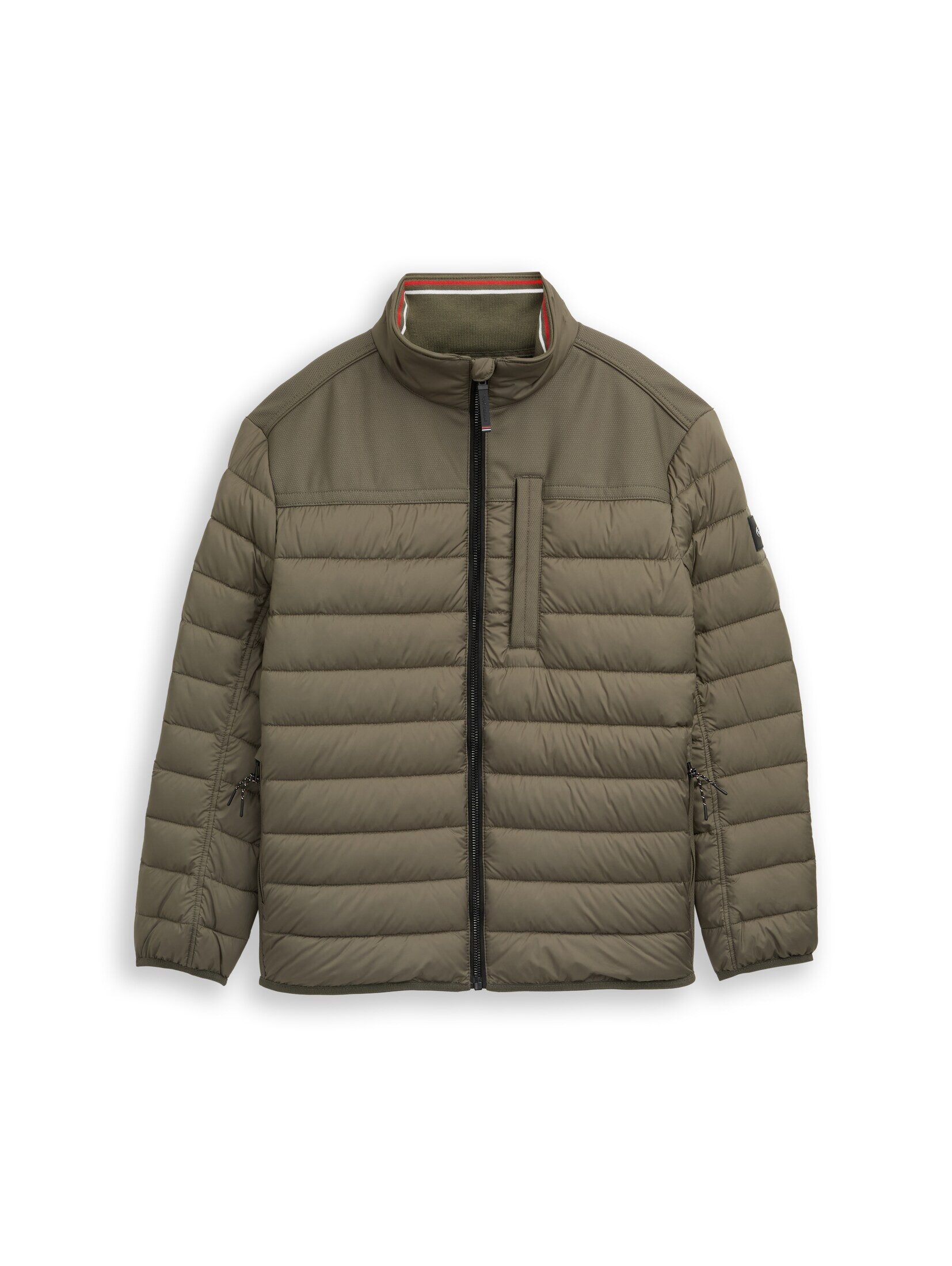 TOM TAILOR PLUS Winterjacke Jacken Plus Size - Hybrid Steppweste mit Stehkragen