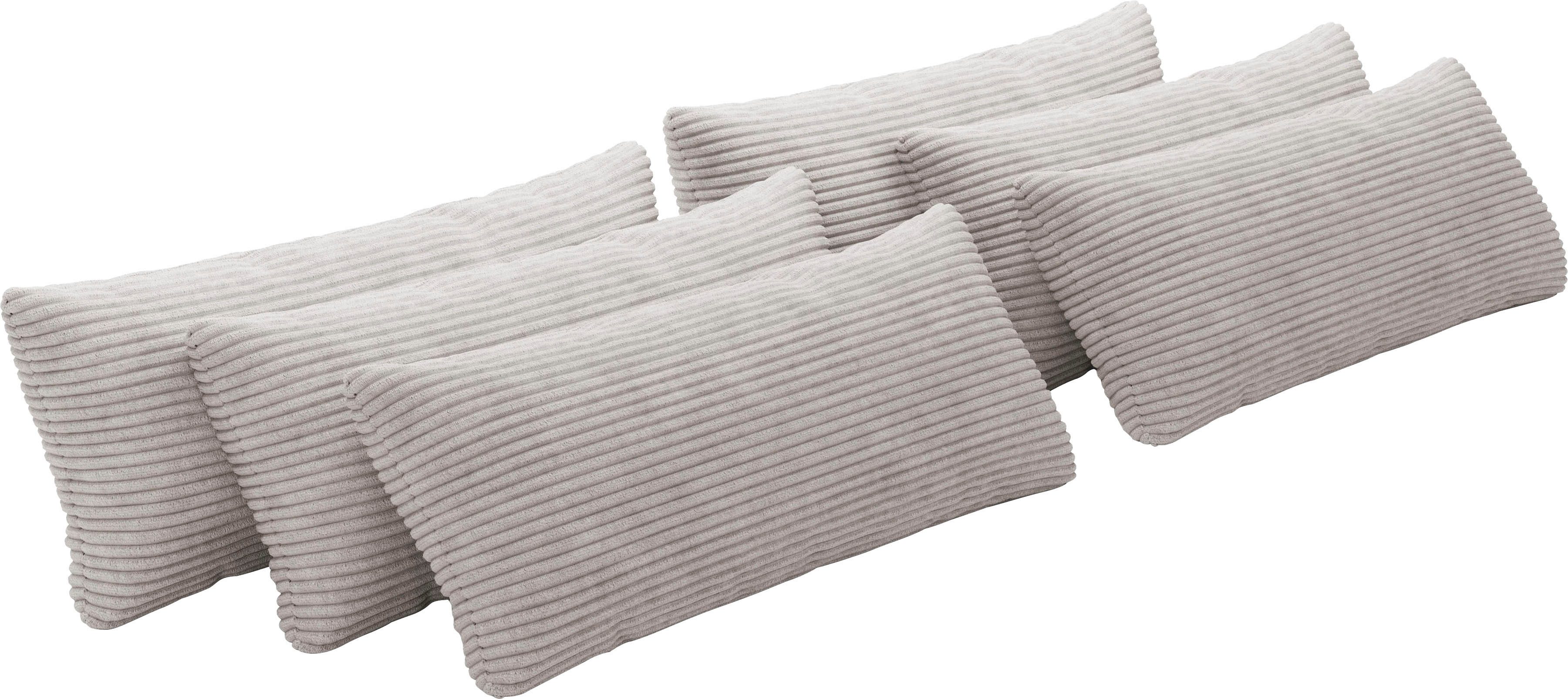 OTTO home Sofakissen Mikado, (Set, 6 Stück), 3,5,6,7-teilige Kissen-Sets zur Auswahl