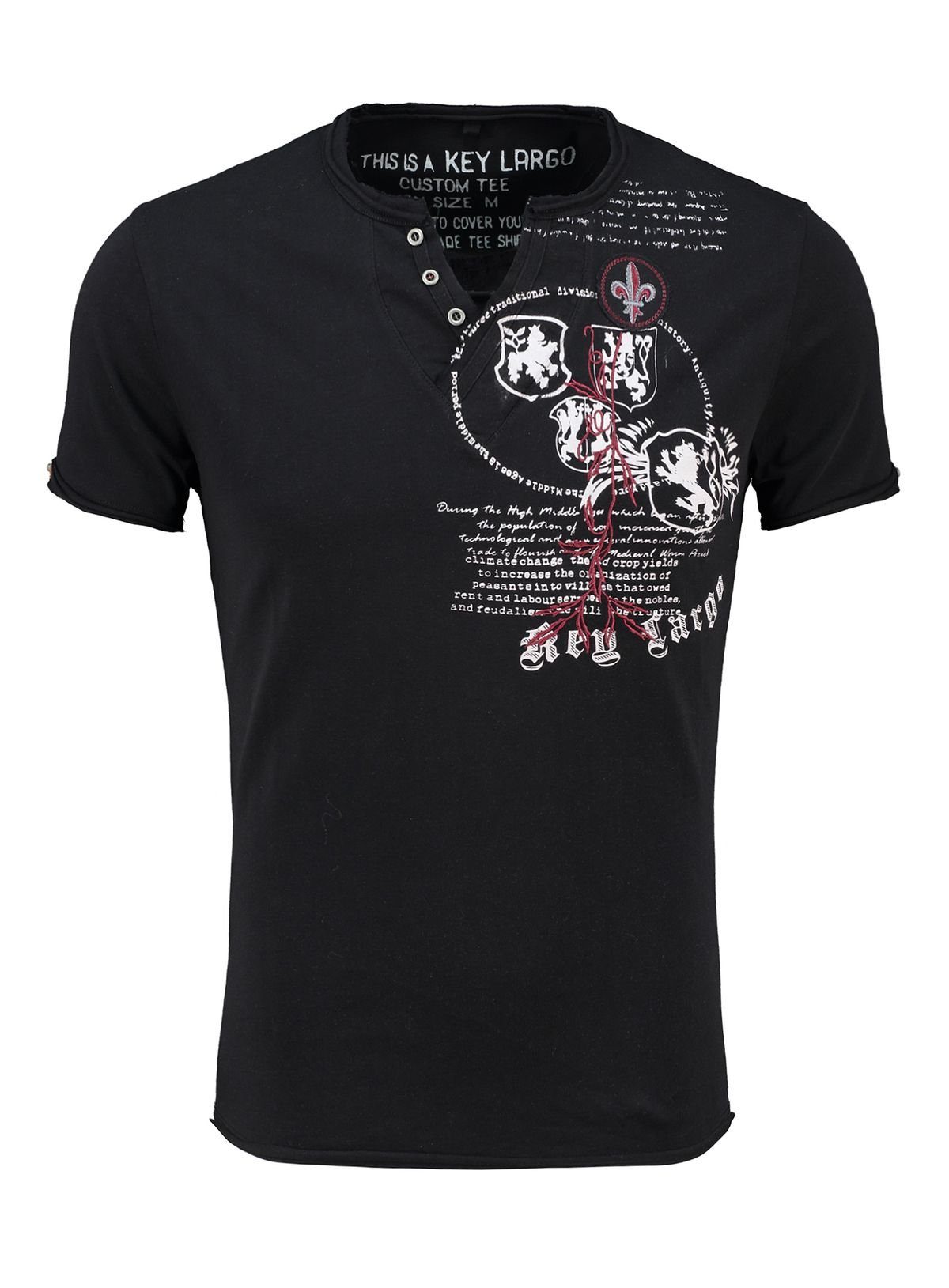 Key Largo T-Shirt T-Shirt Weapon Wappen günstig online kaufen