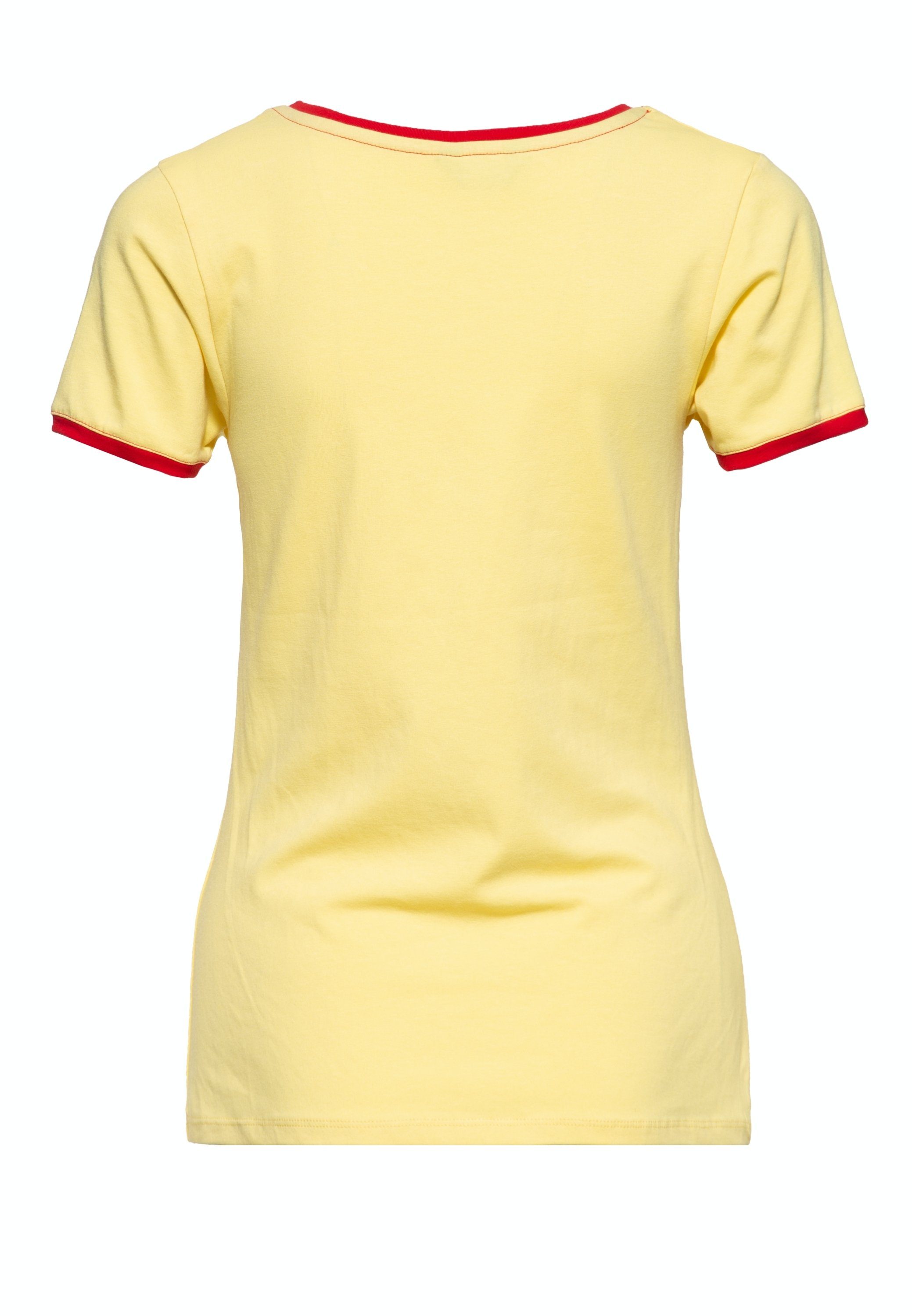 QueenKerosin Print-Shirt Super Cutie (1-tlg) mit Retro Statement Print günstig online kaufen