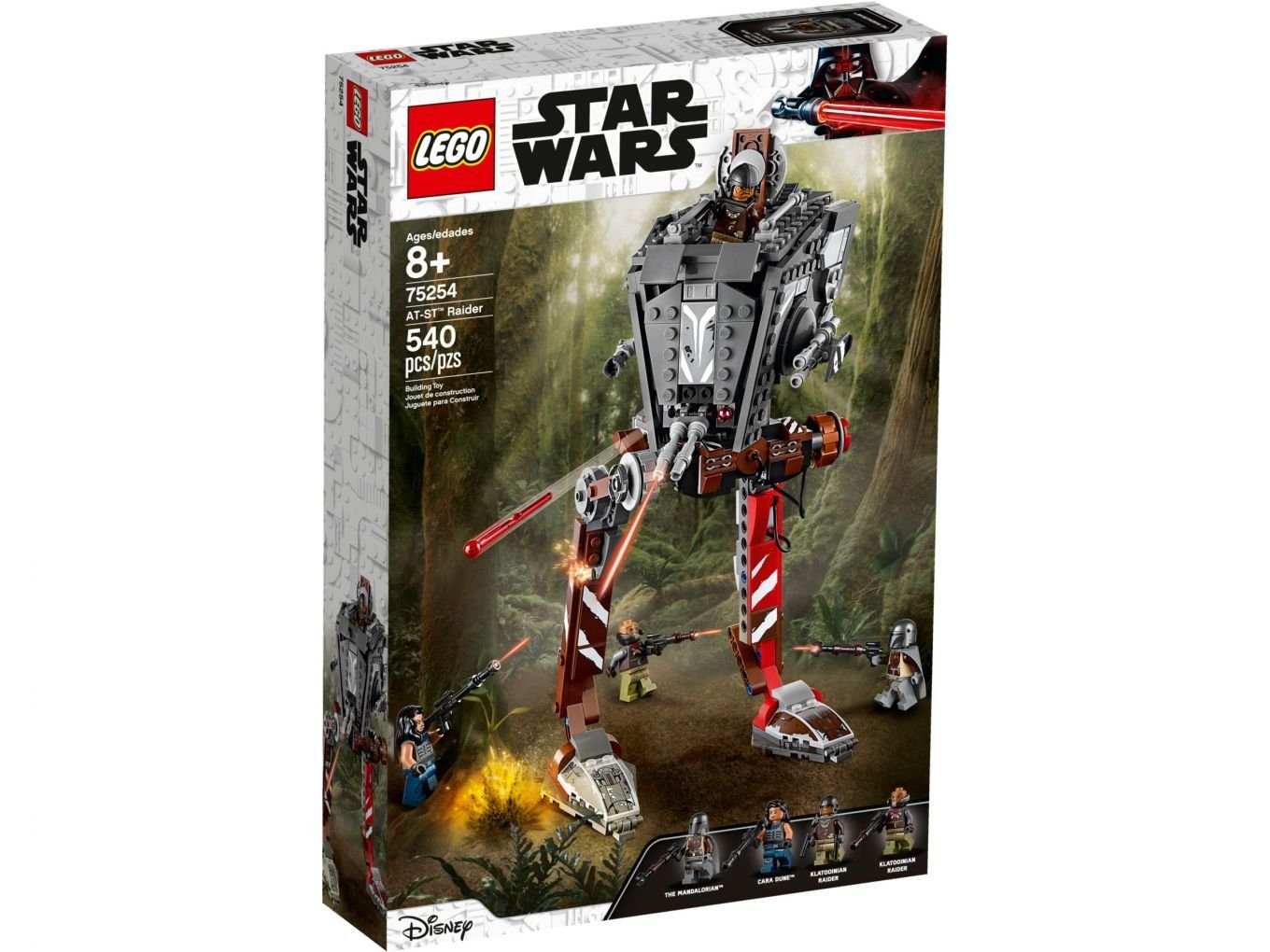 LEGO® Konstruktionsspielsteine LEGO® Star Wars™ - AT-ST™-Räuber, (Set, 540 St)