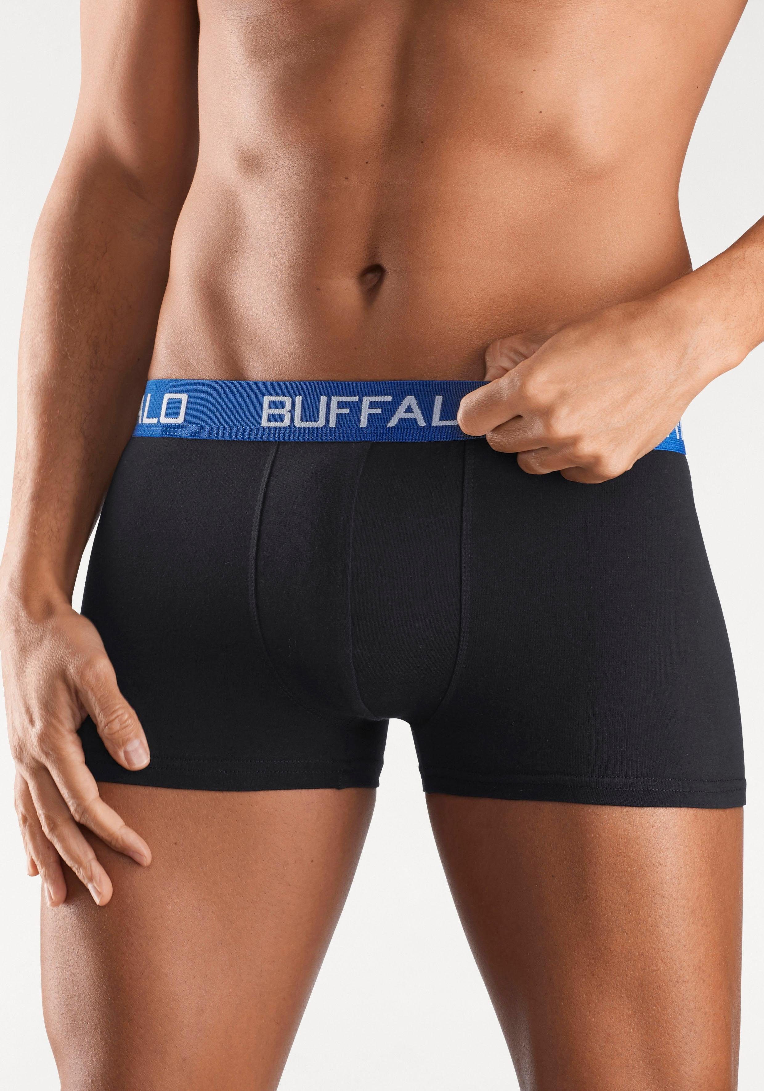 Buffalo Boxer Boxershorts für Herren (Packung, 4-St) aus Baumwoll-Mix