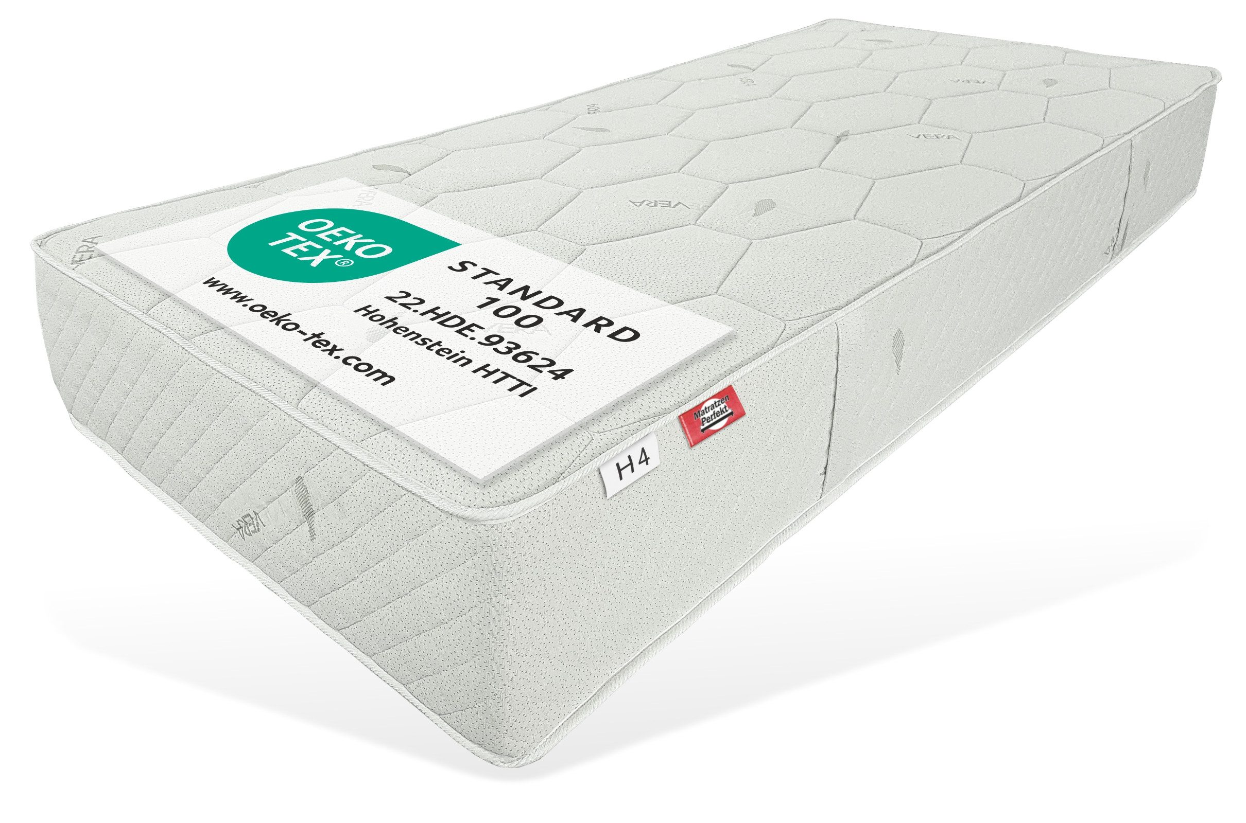 Federkernmatratze Smaragd XXL FEST H4 bis 200 KG belastbar 90x200, 140x200 günstig online kaufen