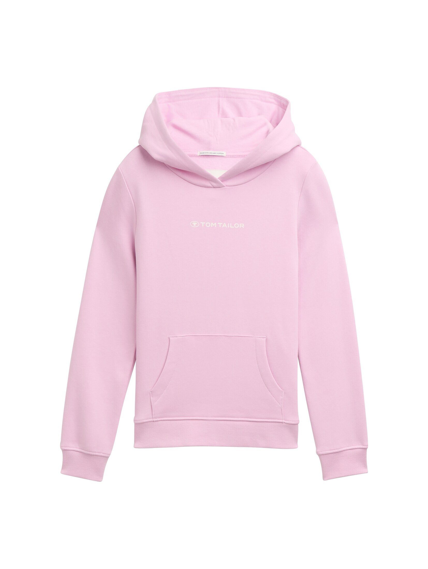 TOM TAILOR Sweatshirt Strick & Sweatshirts Hoodie Sweatshirt mit Logo-Print