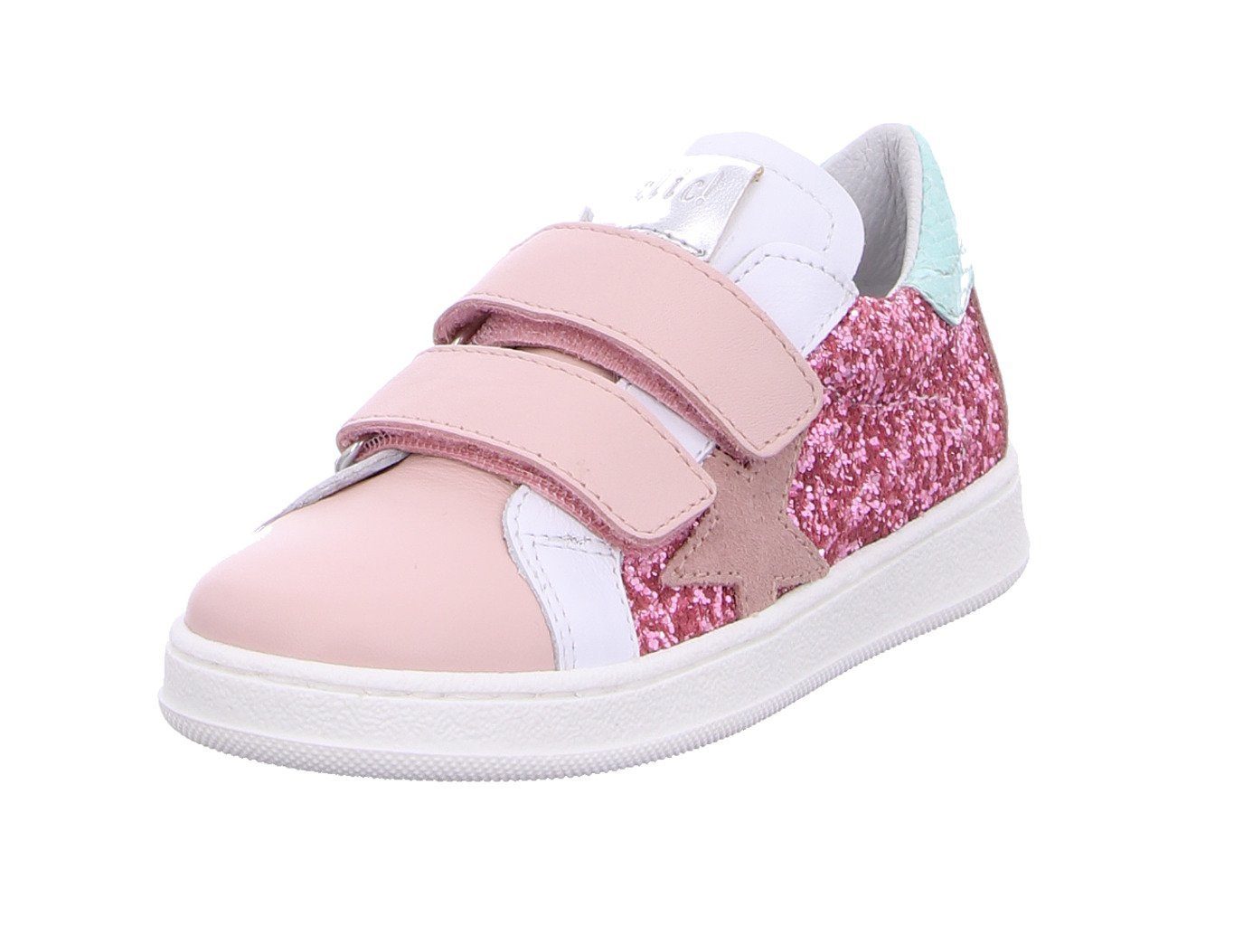 Clic Sneaker Klettschuh Rosa Bianco Baby