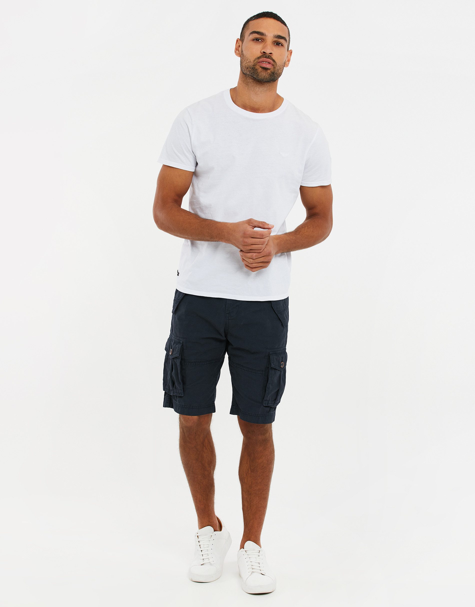 Threadbare Shorts THBLugo (1-tlg) mit praktischen Beintaschen