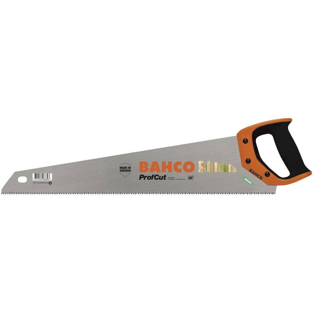 BAHCO Handsäge Profcut Fuchsschwanz 550mm F. Miitelgrobes Mat. 7/8 Zpz PC-22-GT7