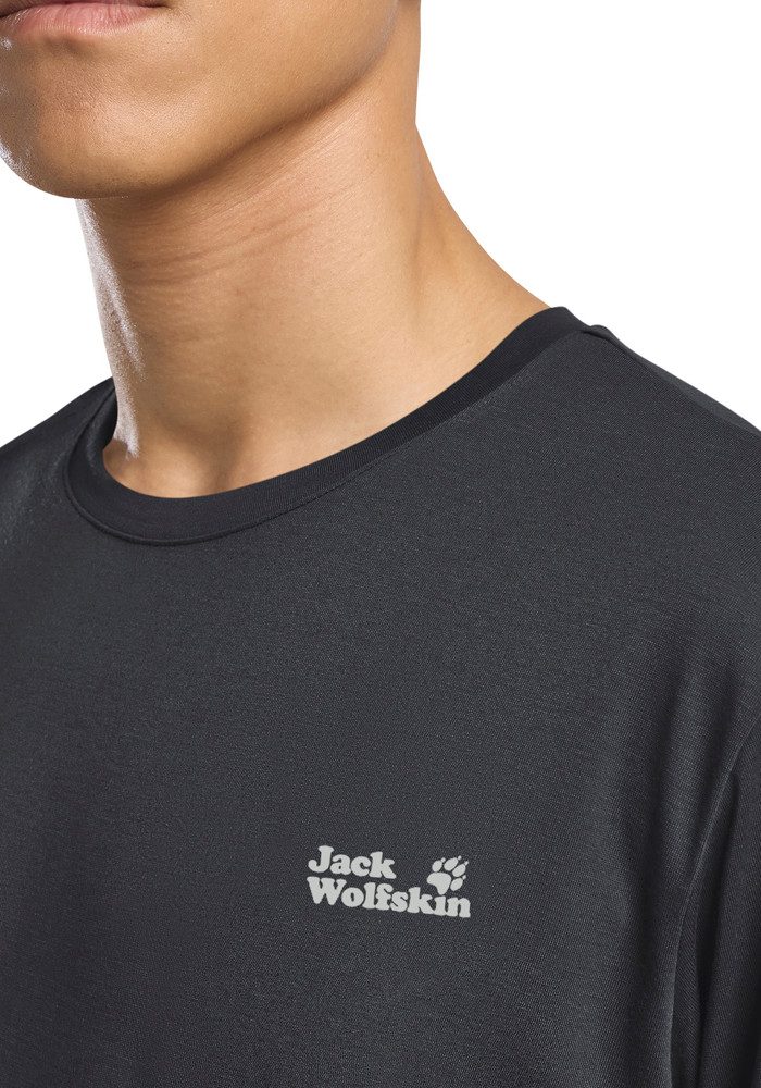 Jack Wolfskin T-Shirt VONNAN GRAPHIC T M – Bild 4 von 5