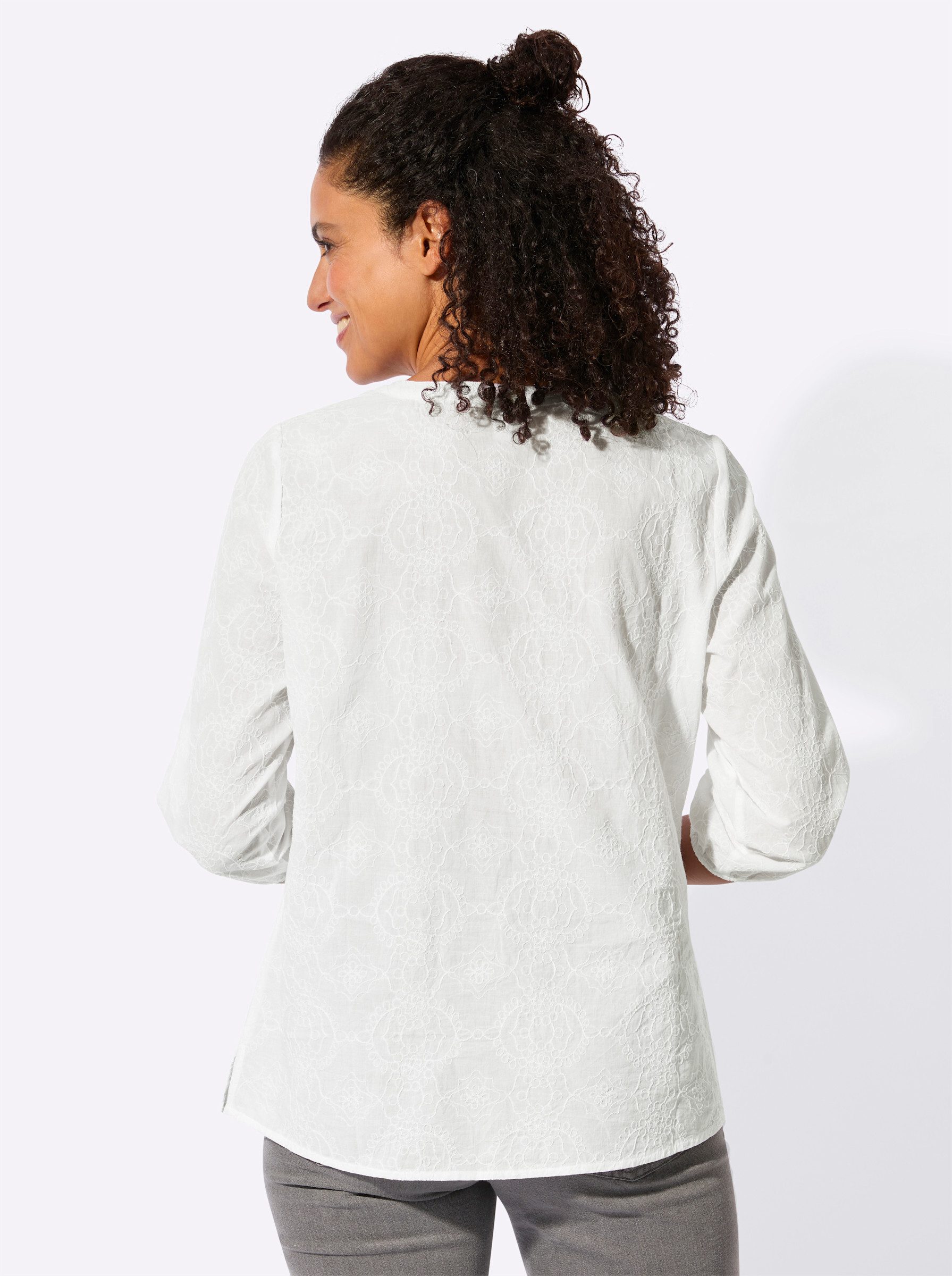 Witt Klassische Bluse Baumwollbluse . günstig online kaufen