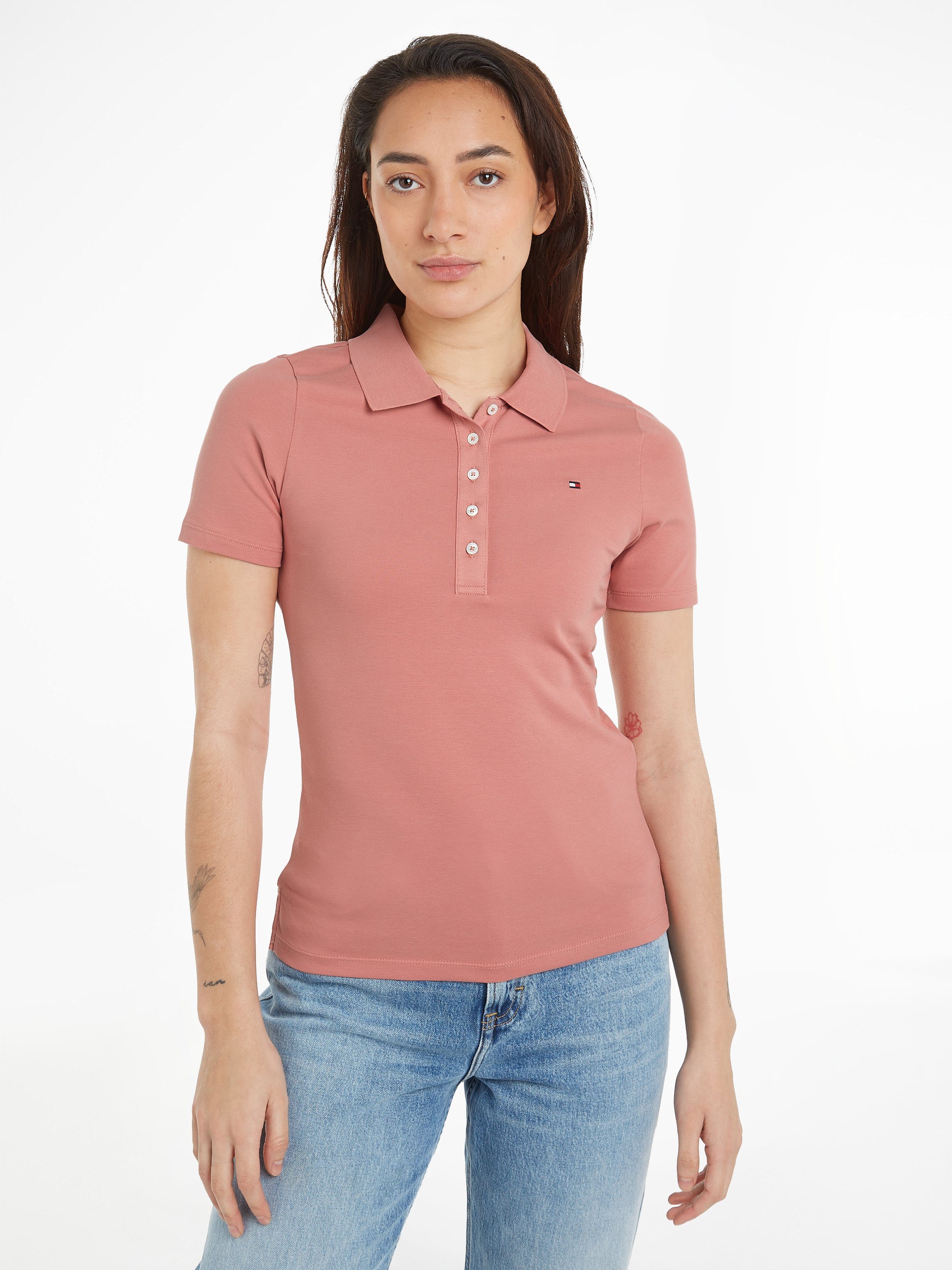 Tommy Hilfiger Poloshirt 1985 SLIM PIQUE günstig online kaufen