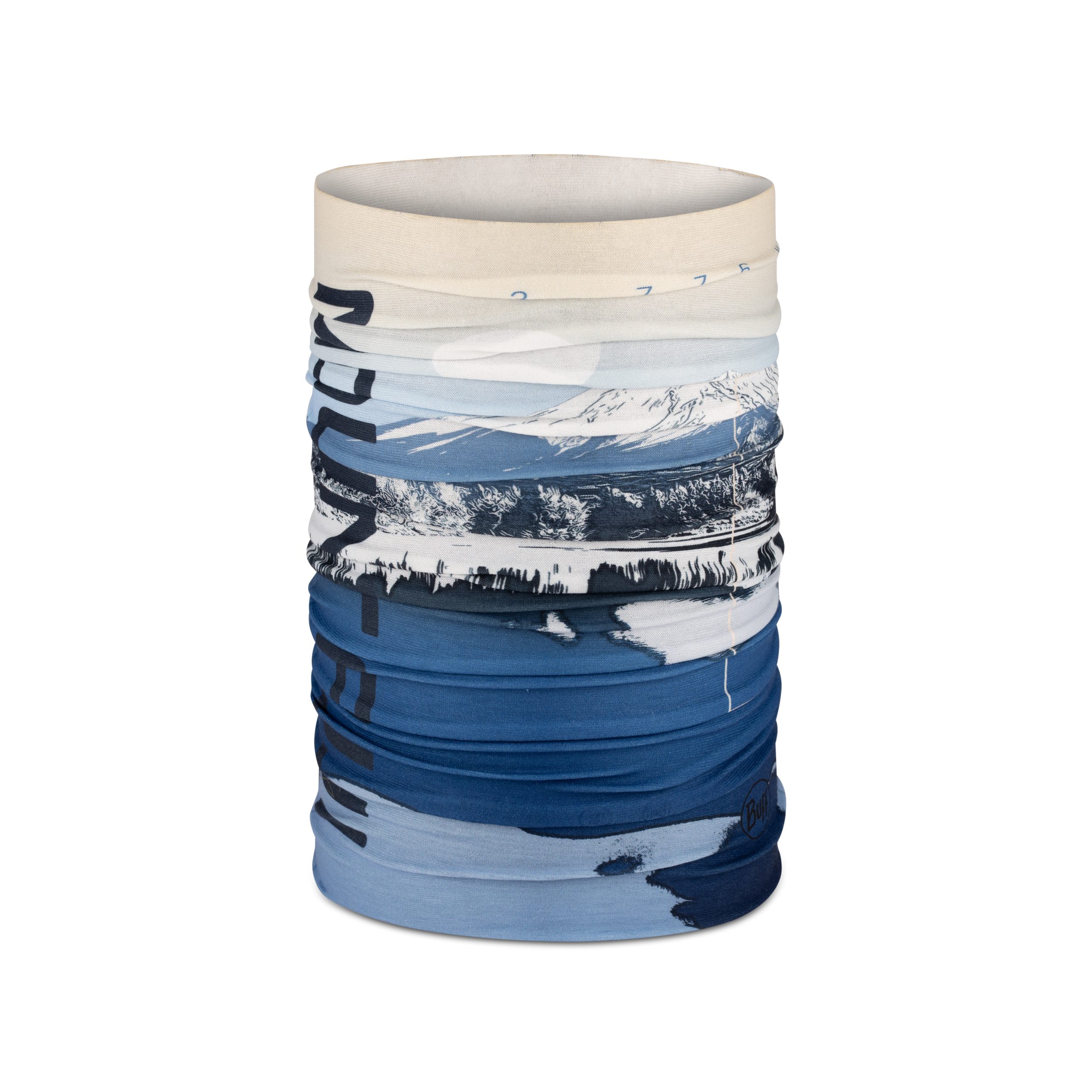 Buff Halstuch Original EcoStretch MOUNT FUJI PEAK BLUE