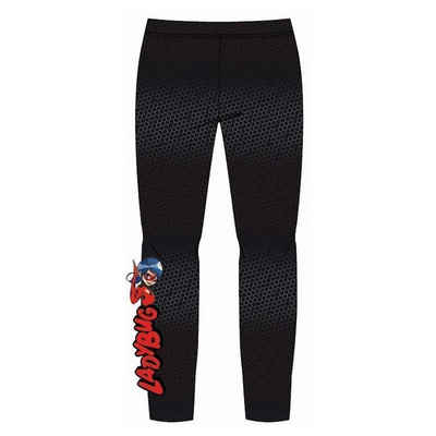 EplusM Leggings Leggins miraculous Ladybug, schwarz