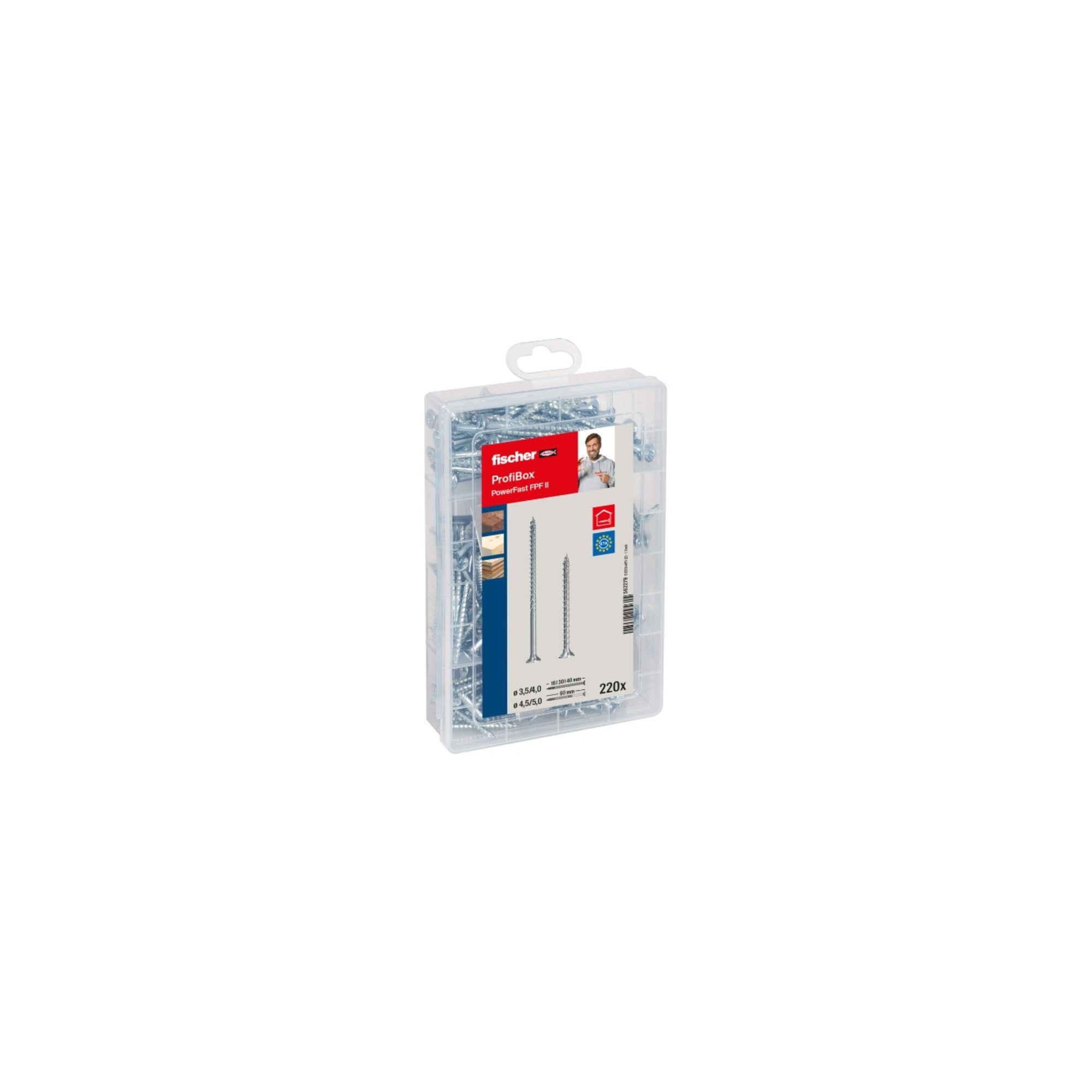 fischer Holzbauschraube fischer Meisterbox PowerFast II SK PZ