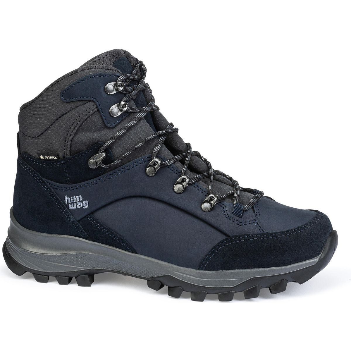 Hanwag Banks Lady GTX Hikingschuh Komfortabler Wanderschuh aus Nubukleder mit wasserdichtem GORE-TEX