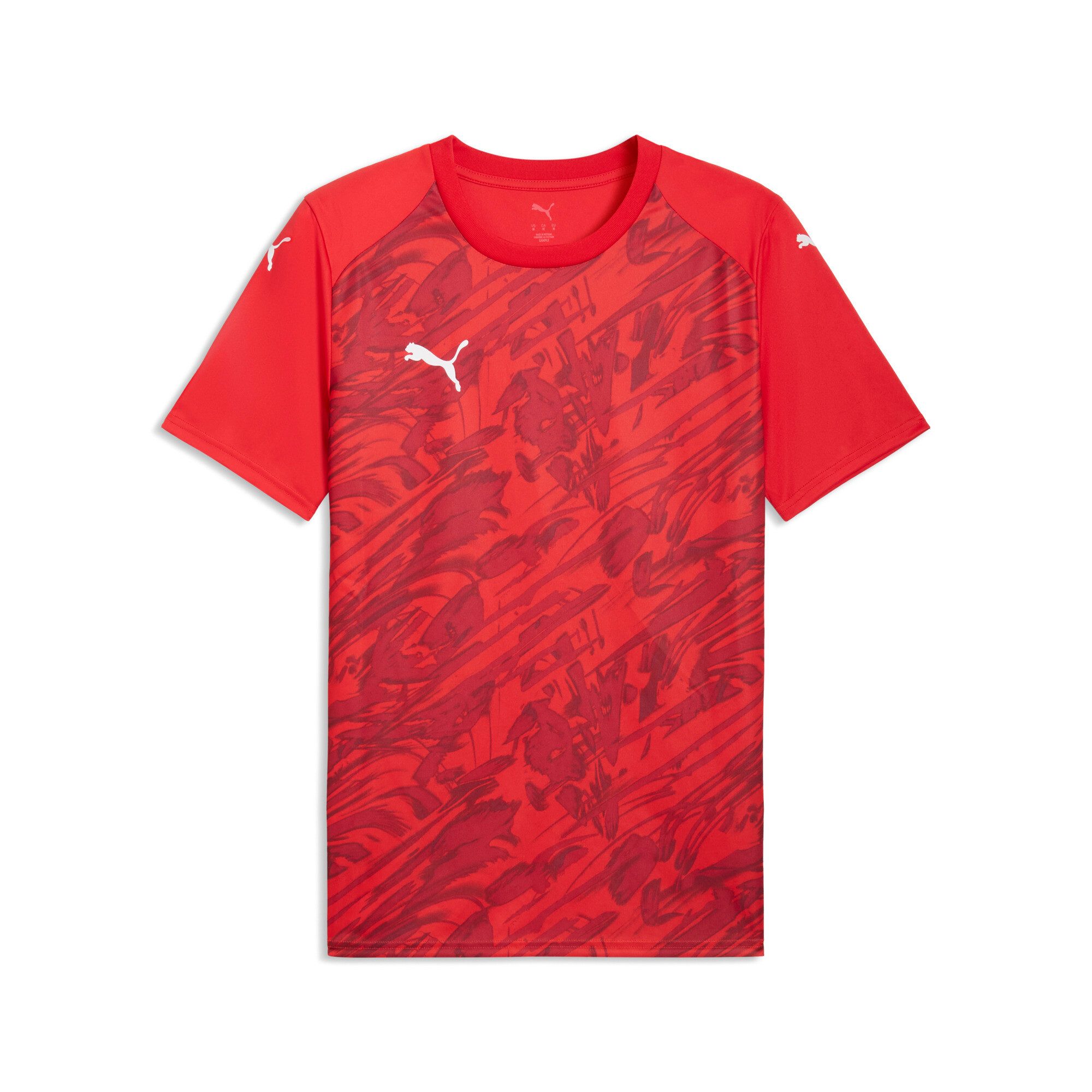 PUMA TEAMFINAL GRAPHIC JERSEY mit Print-Applikationen, mit DryCELL-Technologie, atmungsaktiv