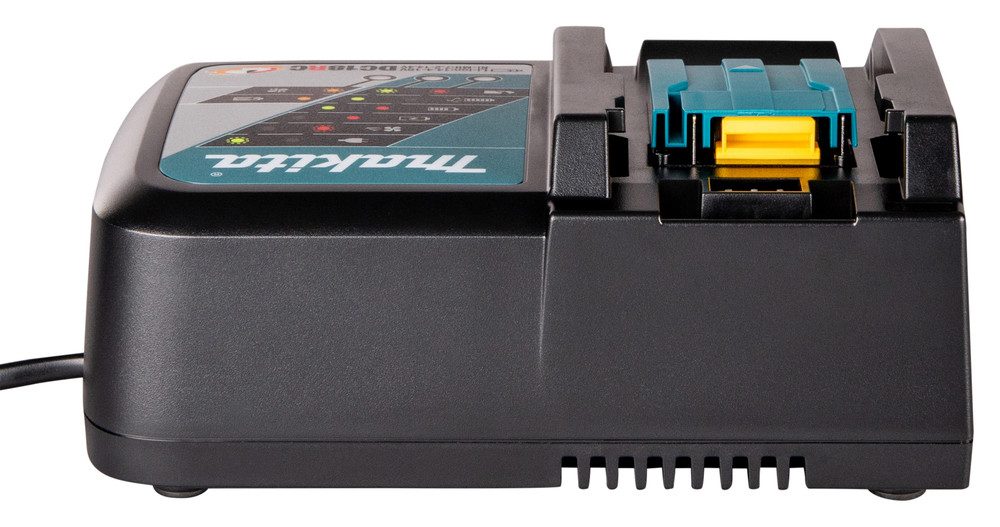 Makita DC18RC Akku-Ladestation (Schnellladegerät für Akkus der LXT-Serie mit 14,4 V und 18 V)