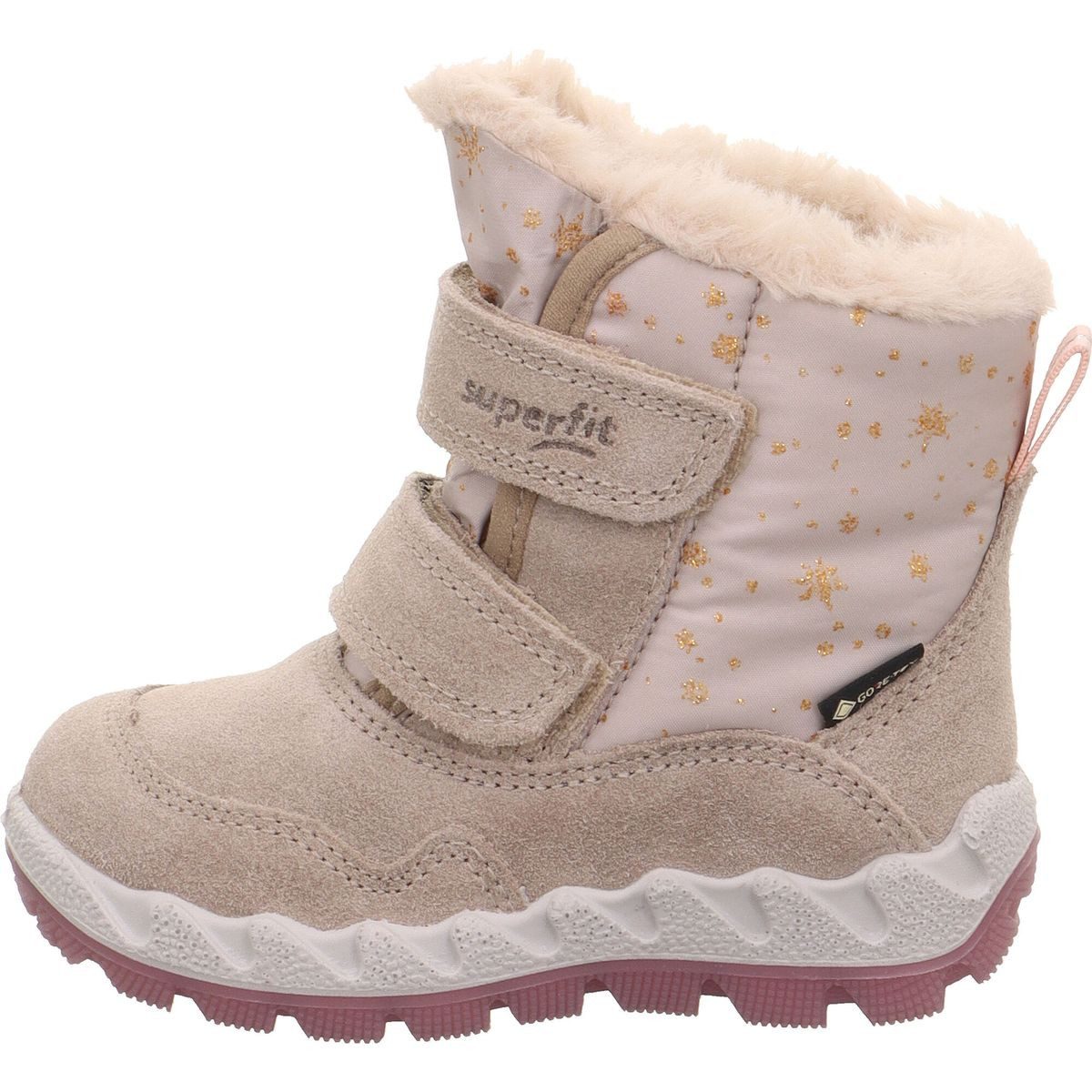 Superfit Icebird Winterstiefel Wasserdichte Winterstiefel für Mädchen mit glitzernden Sternen