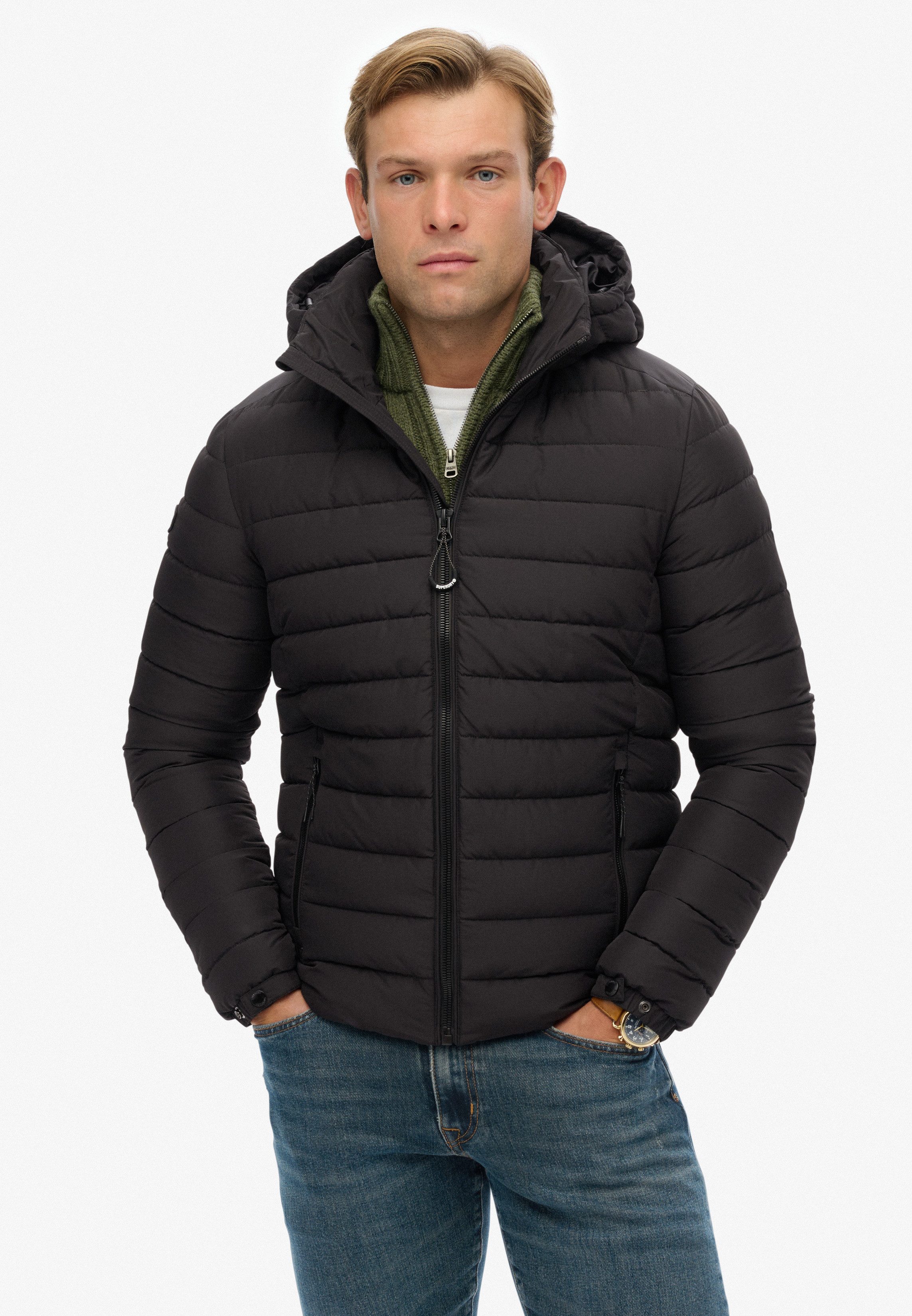 Superdry Steppjacke HOODED FUJI PADDED JACKET günstig online kaufen