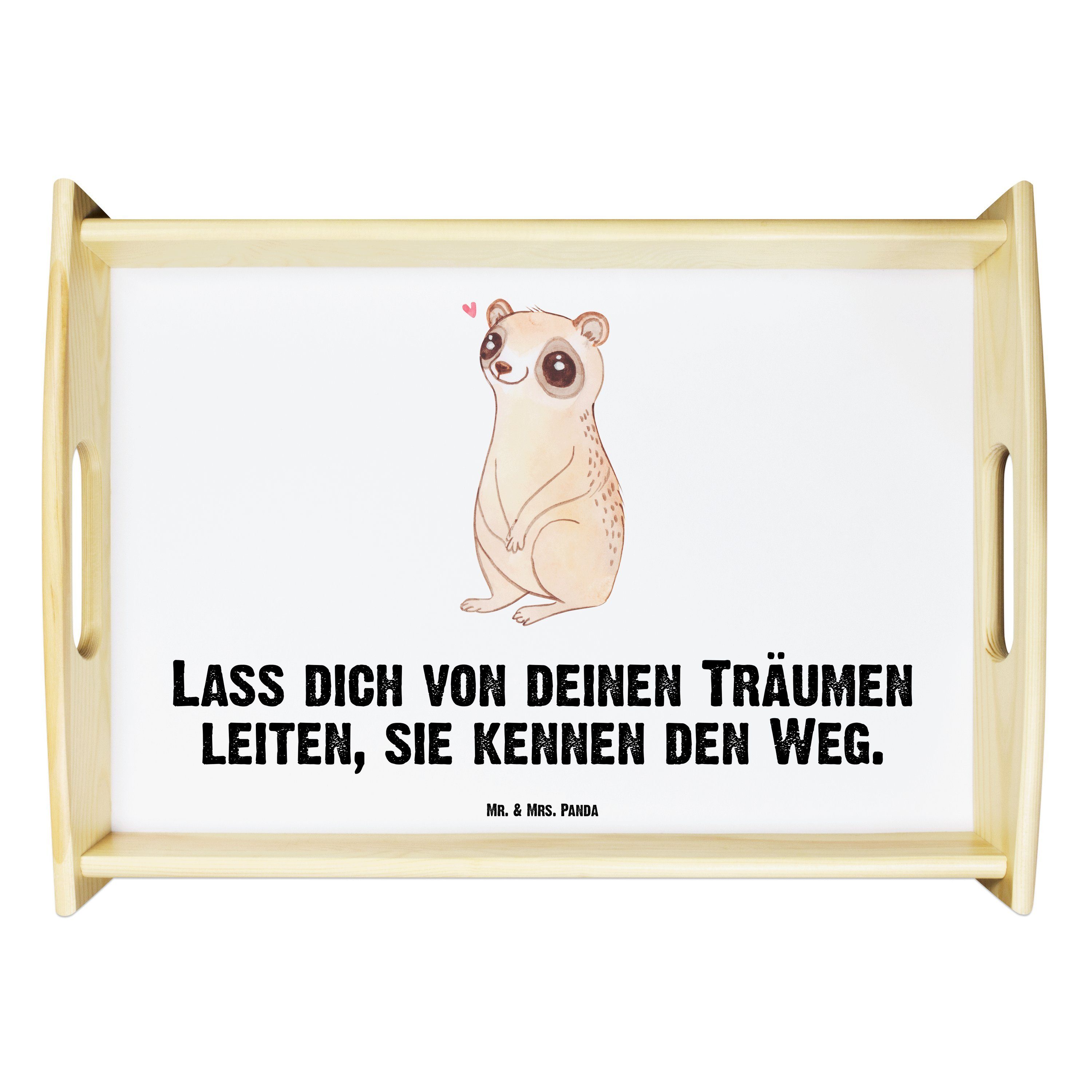 Mr. & Mrs. Panda Tablett Plumplori Glücklich Weiß Geschenk