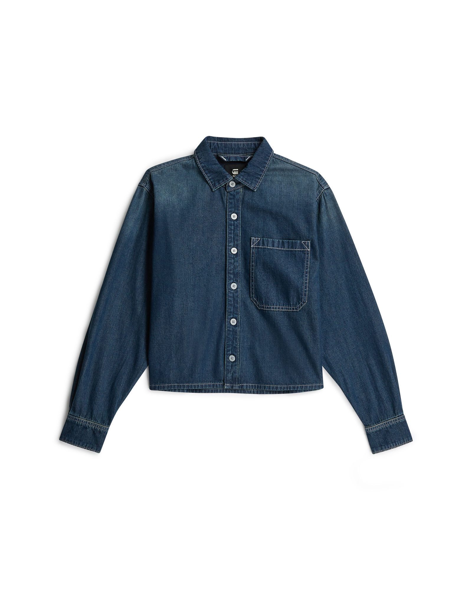 G-STAR Langarmshirt Boxy Relaxed 1-Pocket Shirt