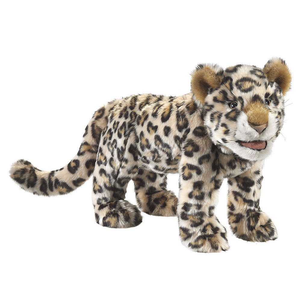 Folkmanis Панч и Джуди Handpuppe Folkmanis Handpuppe Leoparden-Baby 3176 (Packung)