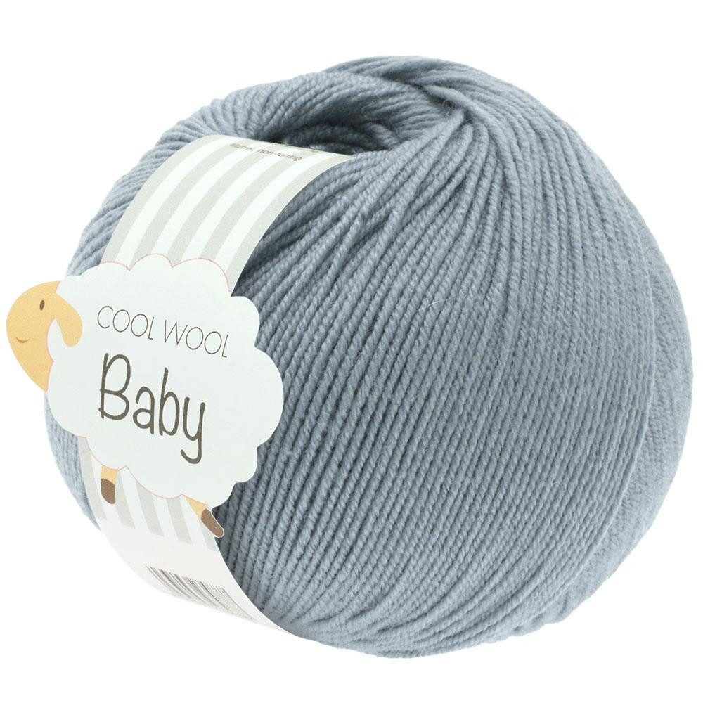 LANA GROSSA Cool Wool Baby Häkelwolle, 220 m