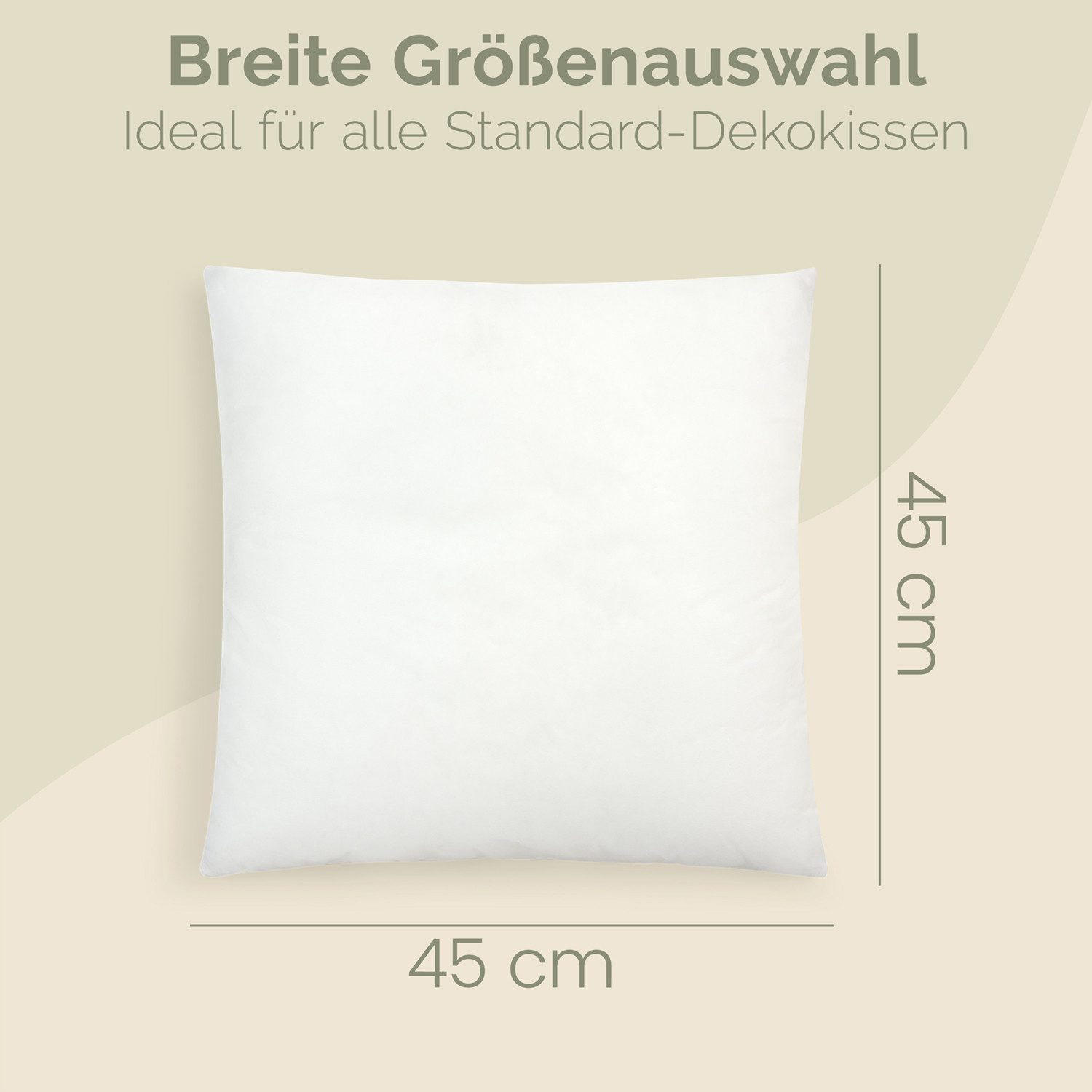 Blumtal Kissenfüllung Blumtal Kissenfüllung - Oeko-TEX zertifizierte Füllung, Füllkissen in verschiedenen Größen