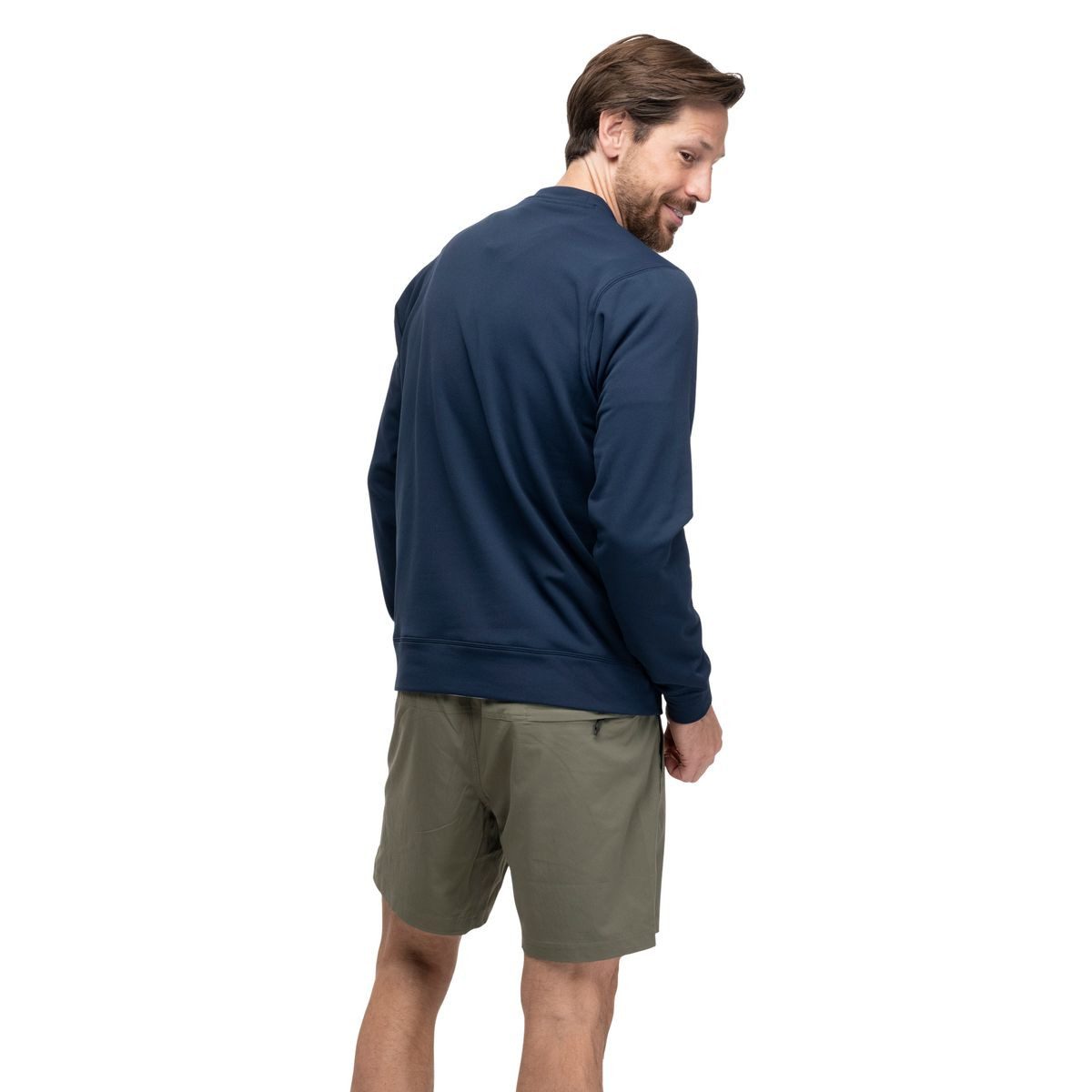 Bergans Sweatshirt Midtli Midlayer Sweatshirt Men Vielseitiges Midlayer-Sweatshirt, atmungsaktiv, schnelltrocknend, mit