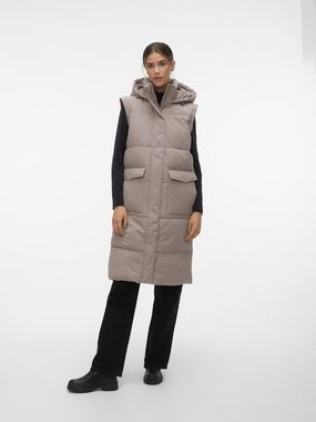 Vero Moda Steppmantel VMMADELYN LONG COAT NOOS auch als Weste tragbar