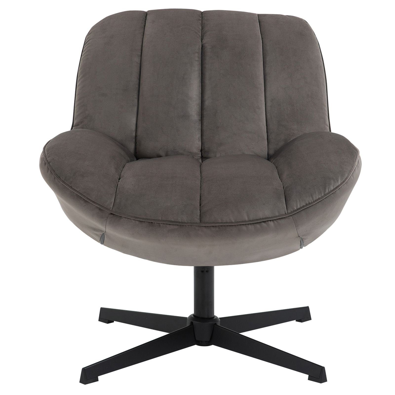 CARO-Möbel Sessel TINOS, Loungesessel drehbarer Polstersessel günstig online kaufen