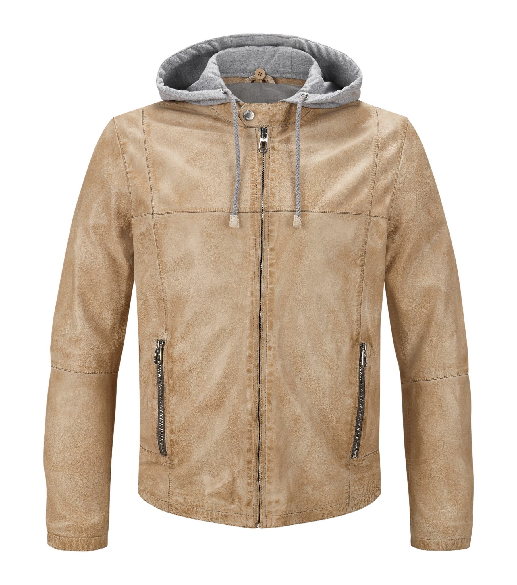Milestone Lederjacke MSRaymond aus handgewachstem Lammleder günstig online kaufen