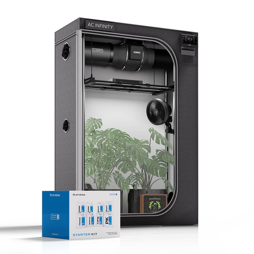 AC INFINITY Gewächshaus AC Infinity AI+ Growzelt Komplettset mit Athena Blended Starter-Kit