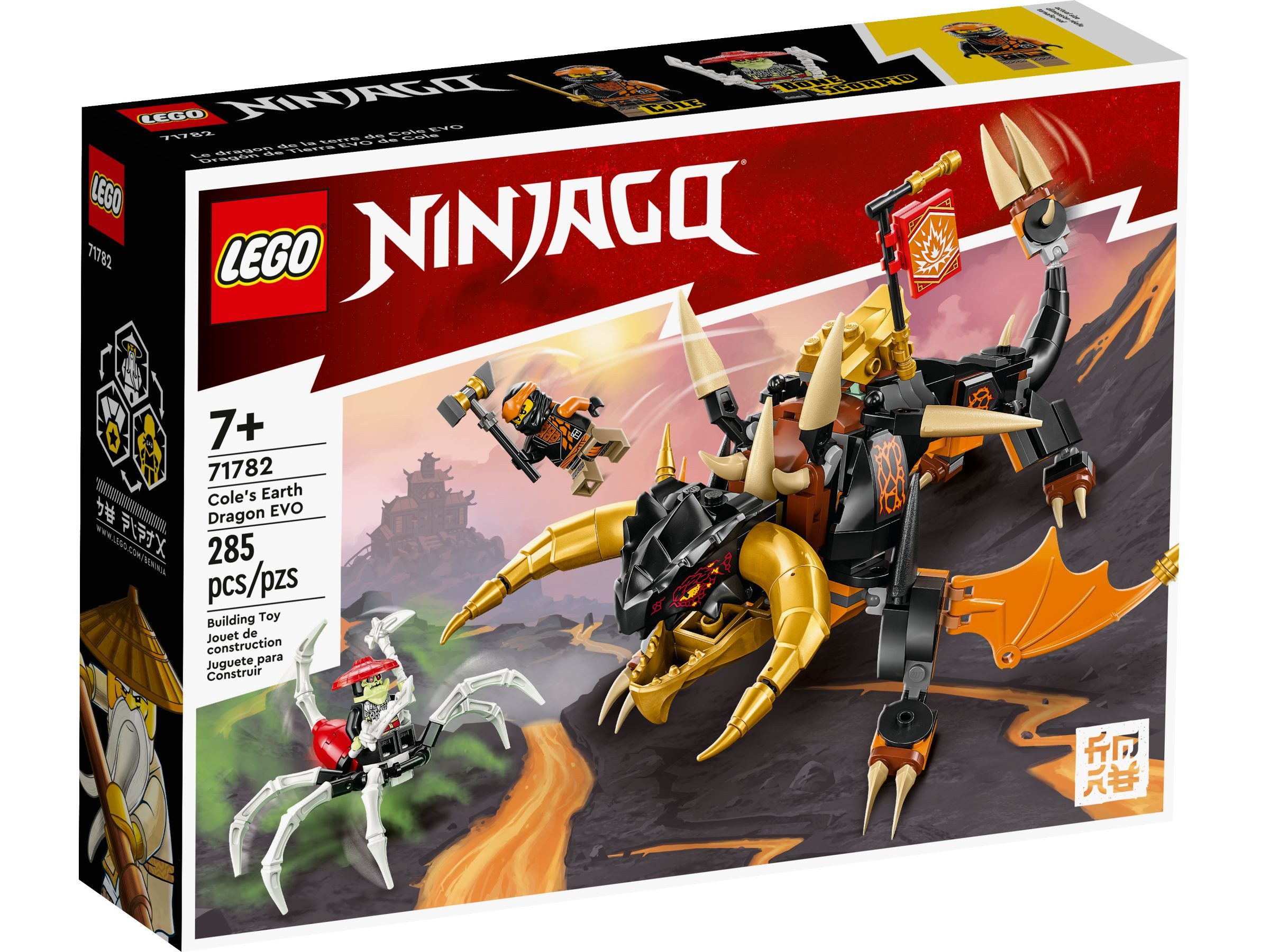 LEGO® 71782 Coles Erddrache EVO Konstruktionsspielsteine günstig online kaufen