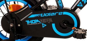 Volare Kinderfahrrad Kinderfahrrad Thombike für Jungen 12 Zoll Kinderrad in Schwarz Blau