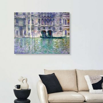 Posterlounge Acrylglasbild Claude Monet, Palazzo da Mula, Venedig, Wohnzimmer Malerei