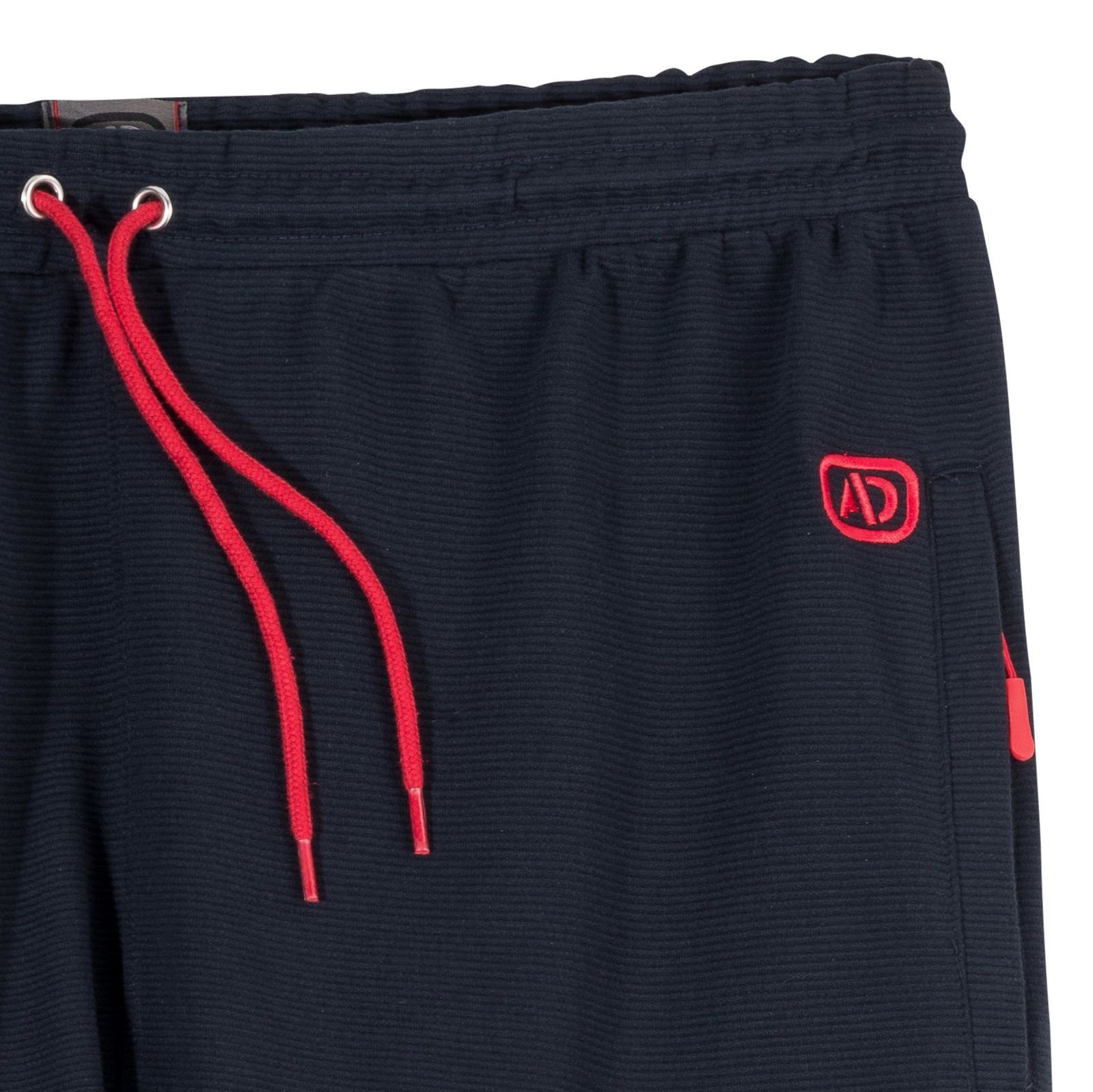ADAMO Jogginghose Adamo gerippte Jogginghose Übergröße navy günstig online kaufen