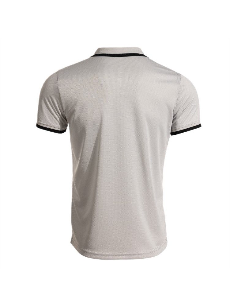 Joma Poloshirt Combi Premium (komfortable Passform, atmungsaktiv) grau Herren
