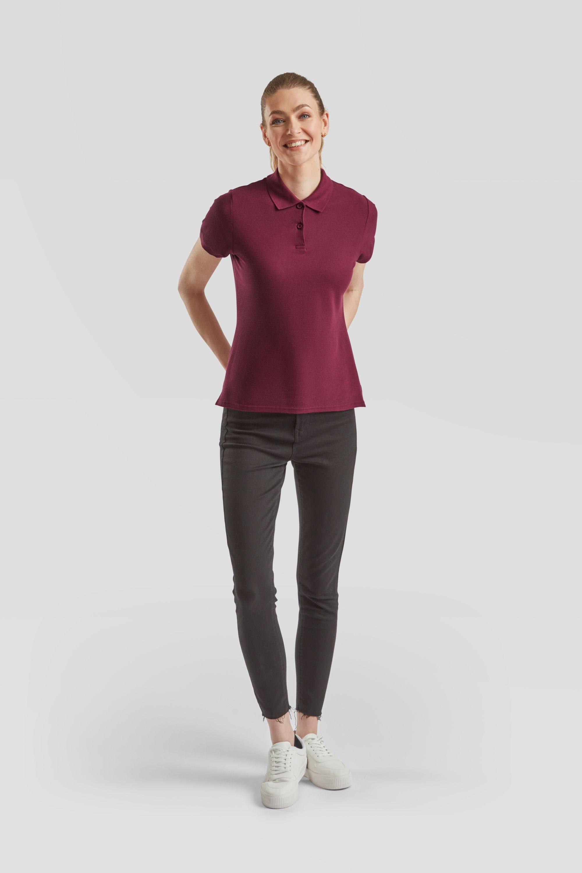 Fruit of the Loom Poloshirt Fruit of the Loom Premium Polo Lady-Fit günstig online kaufen